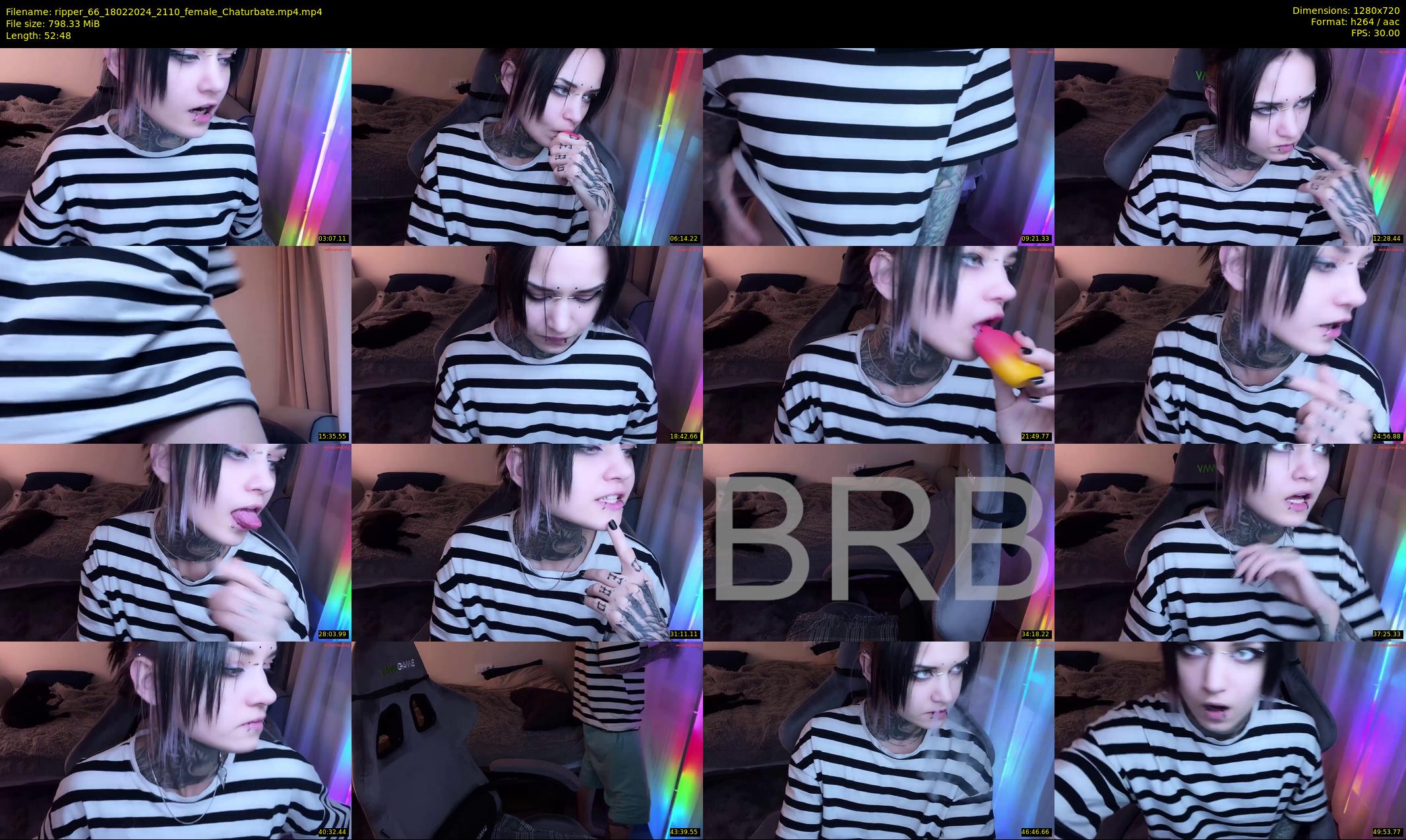 ripper_66 — 53 minute Chaturbate female cam show recording, 720p, Feb 18, 2024