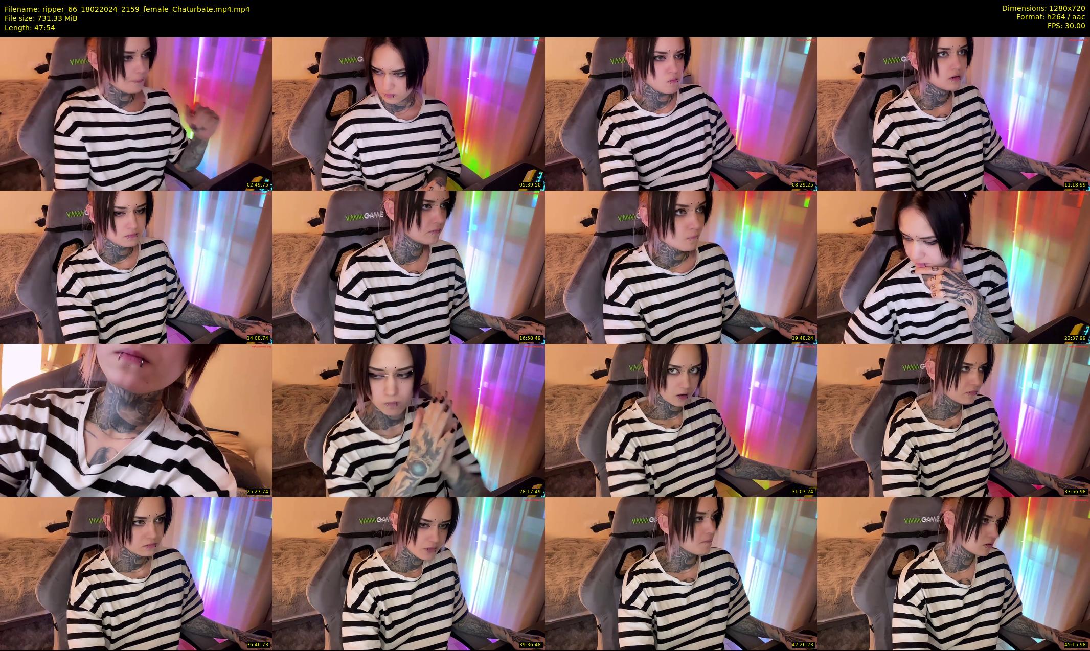 ripper_66 — 48 minute Chaturbate female cam show recording, 720p, Feb 18, 2024