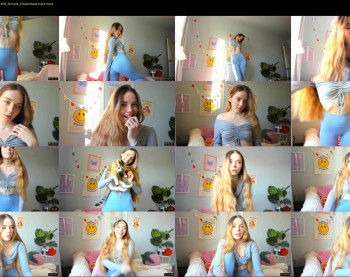 thisisamelia — 19 minute Chaturbate female cam show recording, 720p, Feb 18, 2024