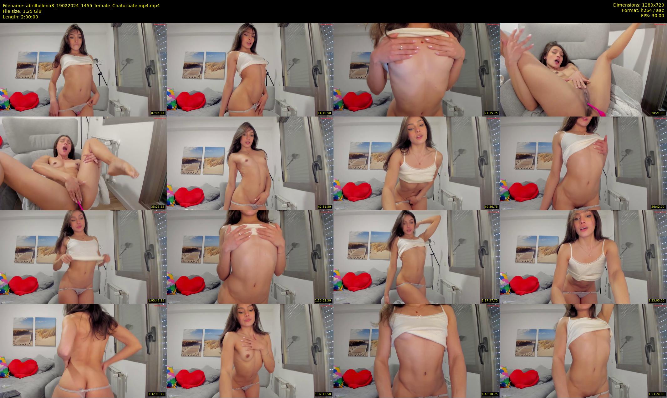 abrilhelena8 — 120 minute Chaturbate female cam show recording, 720p, Feb 19, 2024