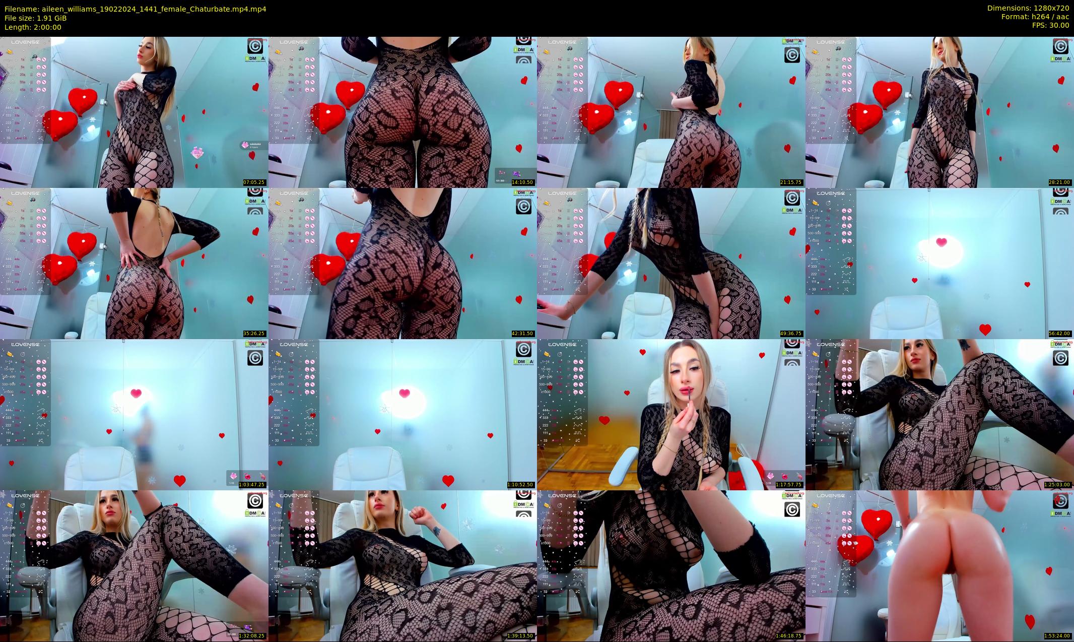 aileen_williams — 120 minute Chaturbate female cam show recording, 720p, Feb 19, 2024