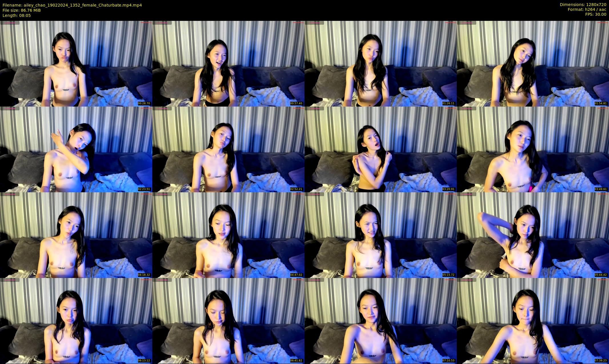 ailey_chao — 9 minute Chaturbate female cam show recording, 720p, Feb 19, 2024