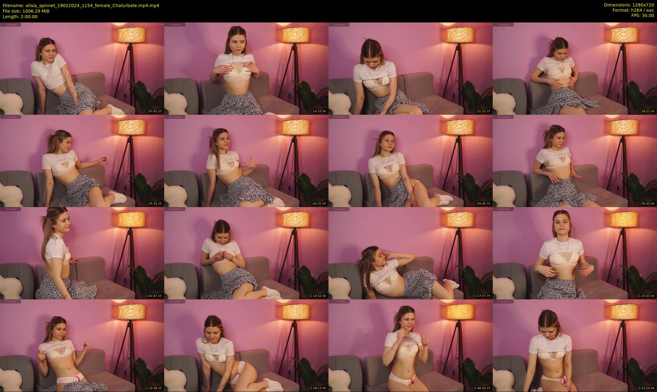 alisia_spinnet — 120 minute Chaturbate female cam show recording, 720p, Feb 19, 2024