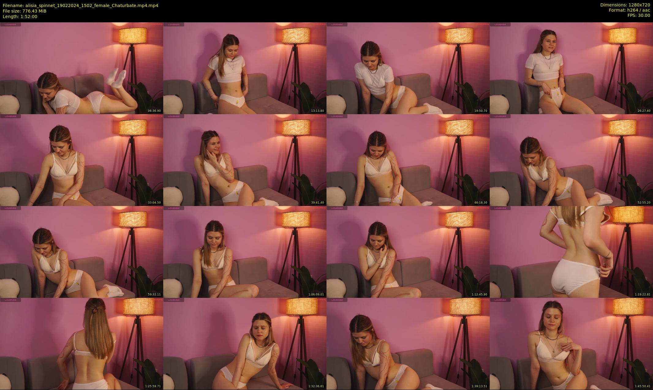 alisia_spinnet — 112 minute Chaturbate female cam show recording, 720p, Feb 19, 2024