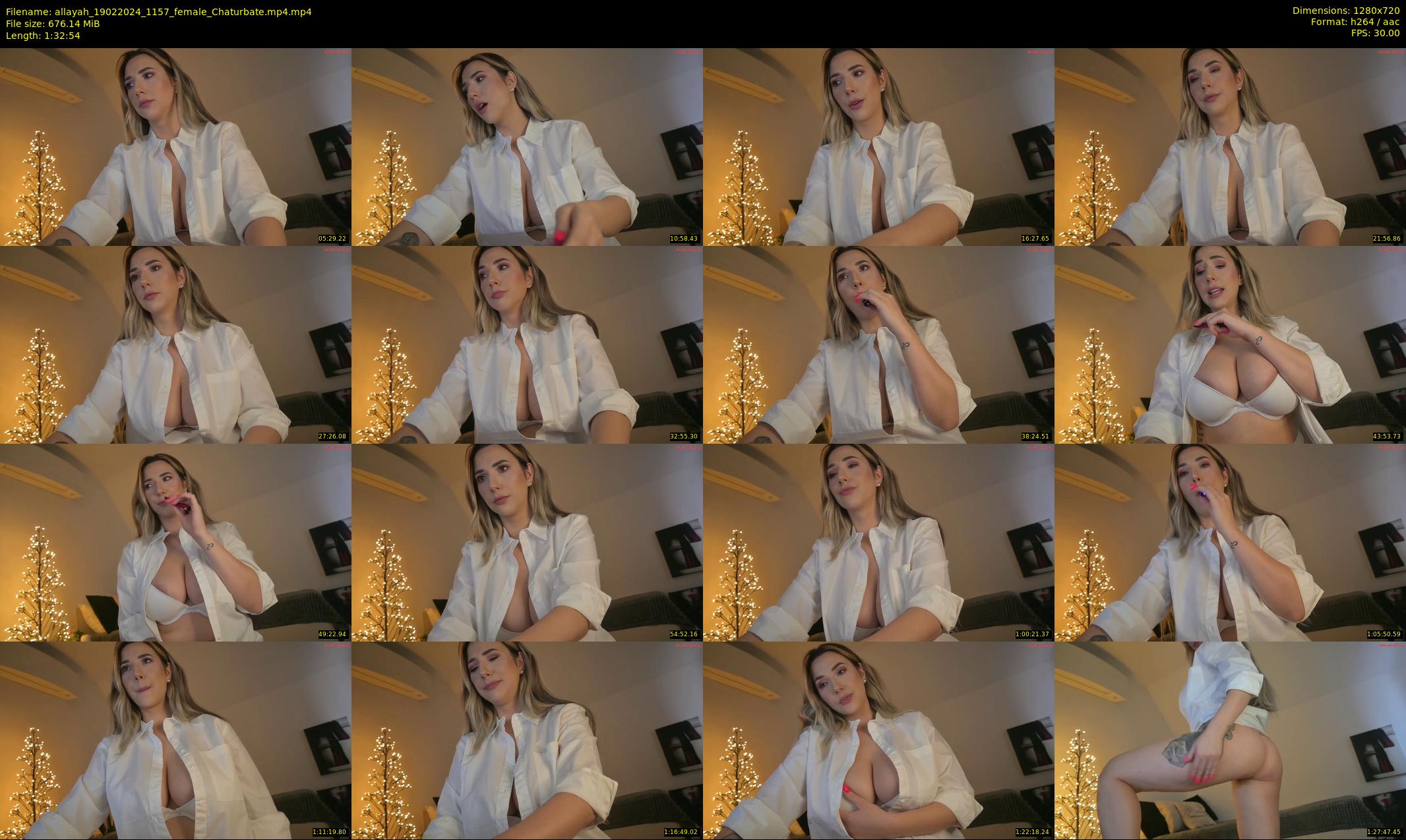 allayah — 93 minute Chaturbate female cam show recording, 720p, Feb 19, 2024