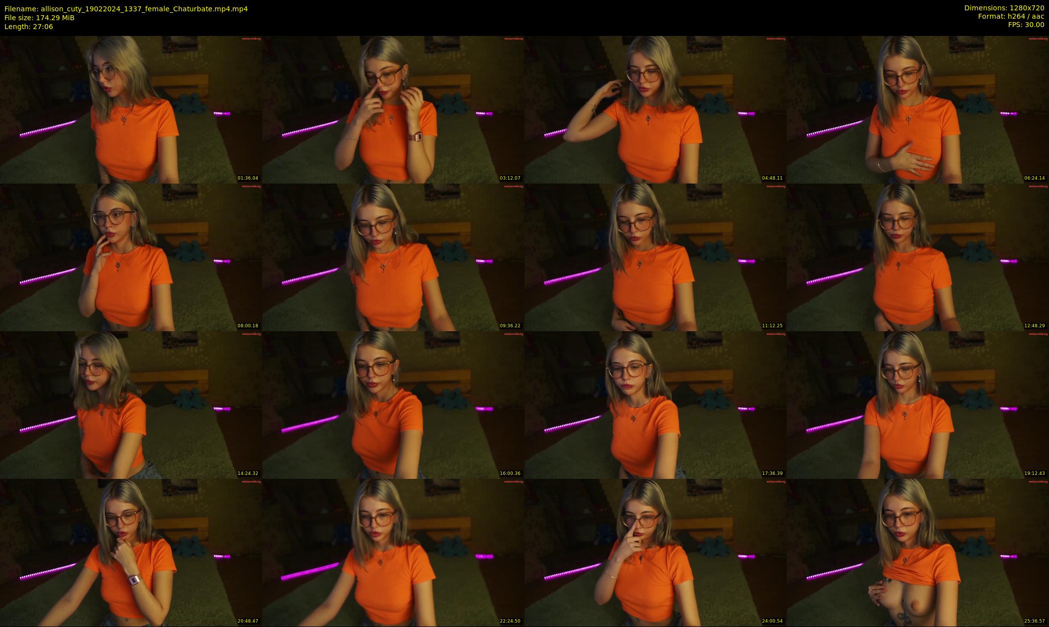 allison_cuty — 28 minute Chaturbate female cam show recording, 720p, Feb 19, 2024