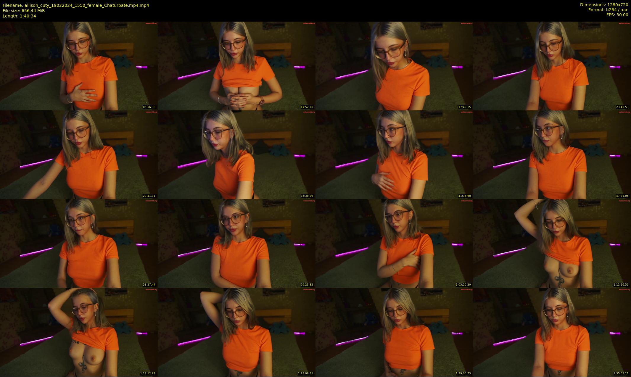 allison_cuty — 101 minute Chaturbate female cam show recording, 720p, Feb 19, 2024
