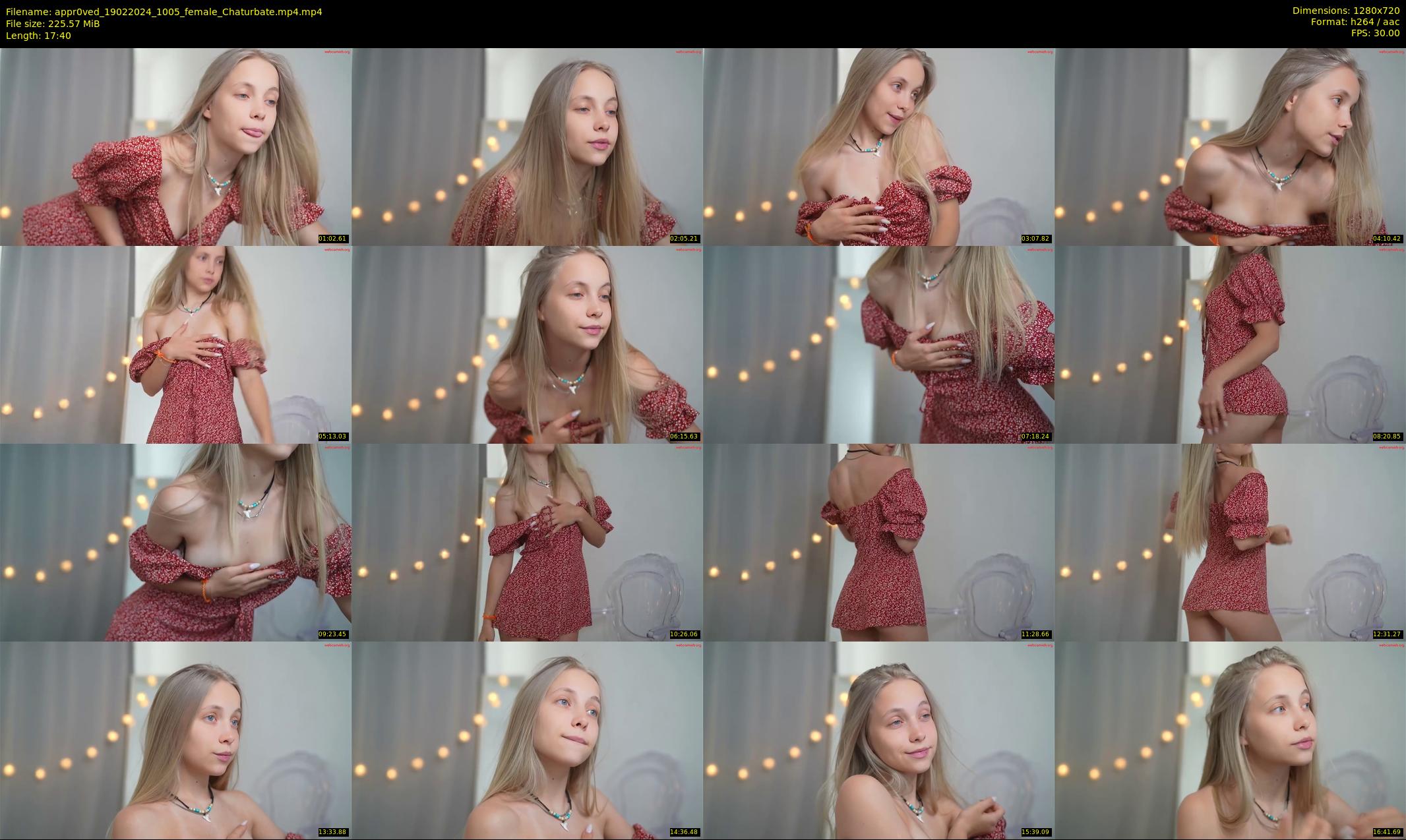 appr0ved — 18 minute Chaturbate female cam show recording, 720p, Feb 19, 2024