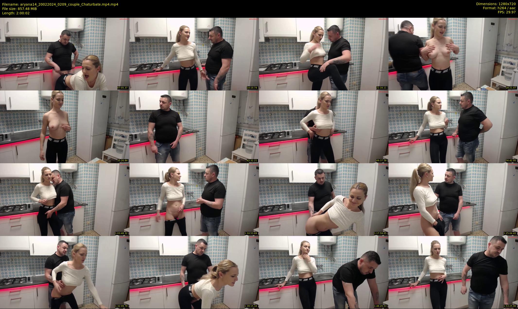 aryana14 — 121 minute Chaturbate couple cam show recording, 720p, Feb 20, 2024