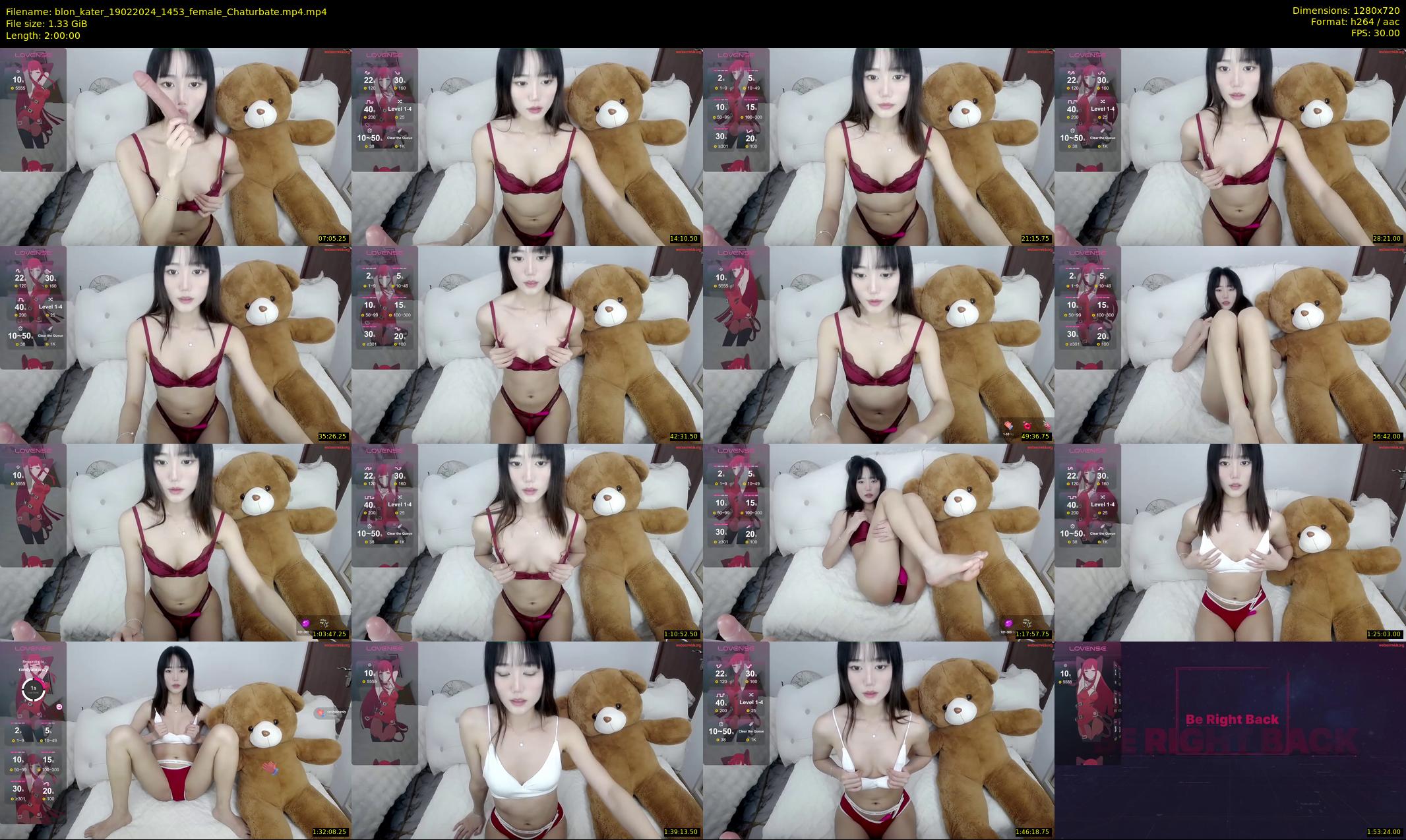 blon_kater — 120 minute Chaturbate female cam show recording, 720p, Feb 19, 2024