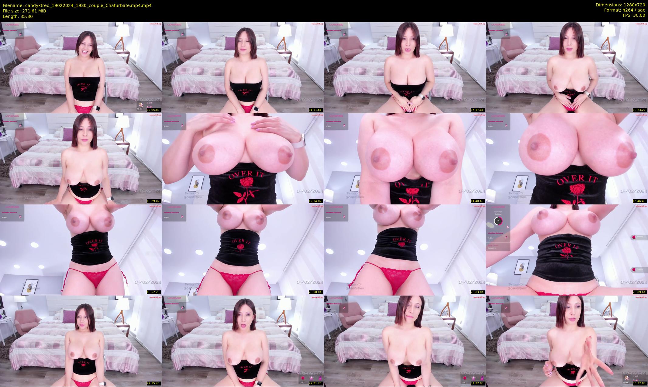 candyxtreo — 36 minute Chaturbate couple cam show recording, 720p, Feb 19, 2024