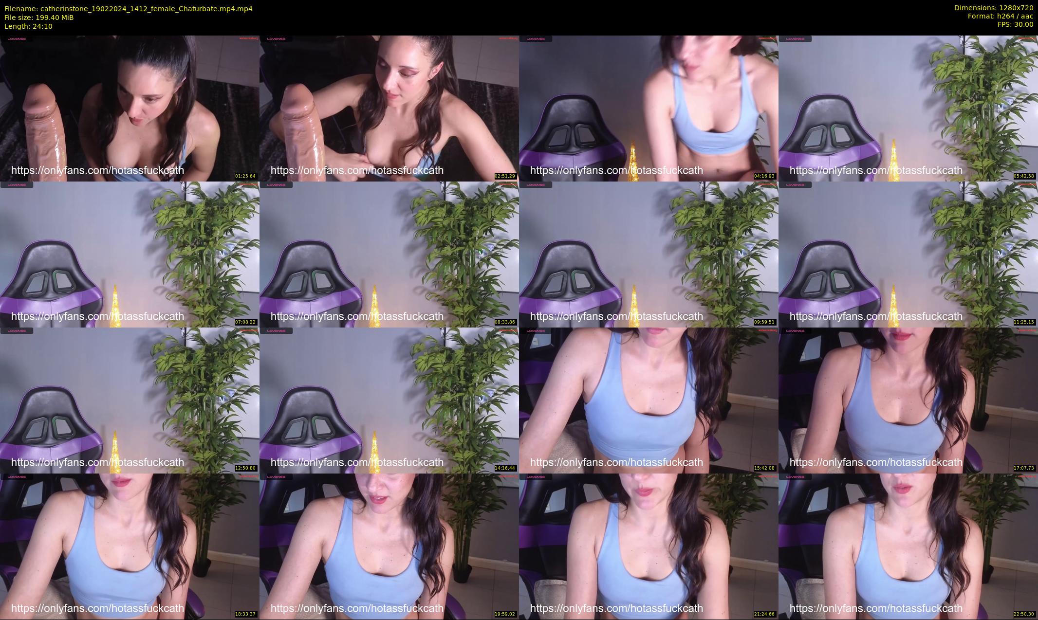 catherinstone — 25 minute Chaturbate female cam show recording, 720p, Feb 19, 2024