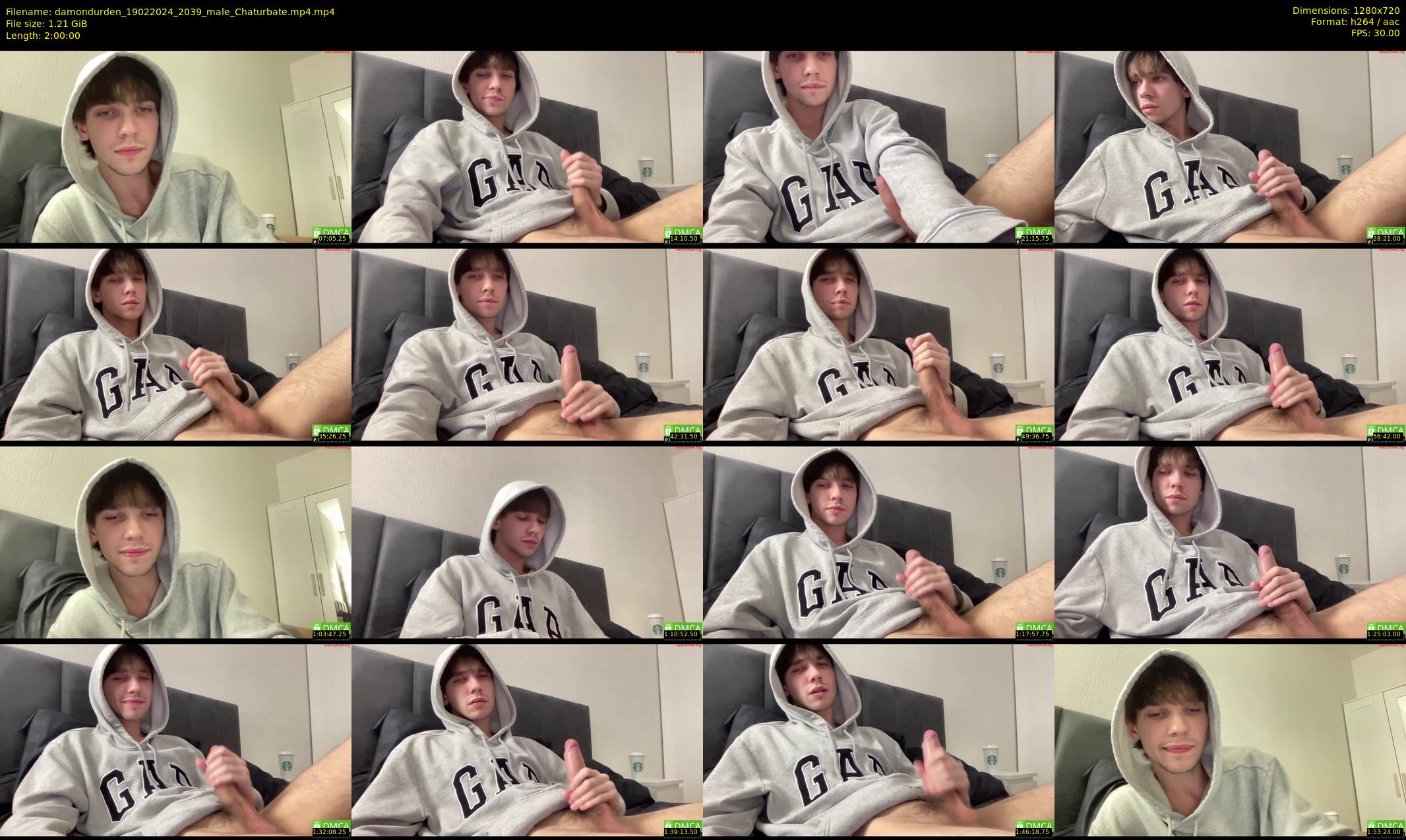 damondurden — 120 minute Chaturbate male cam show recording, 720p, Feb 19, 2024