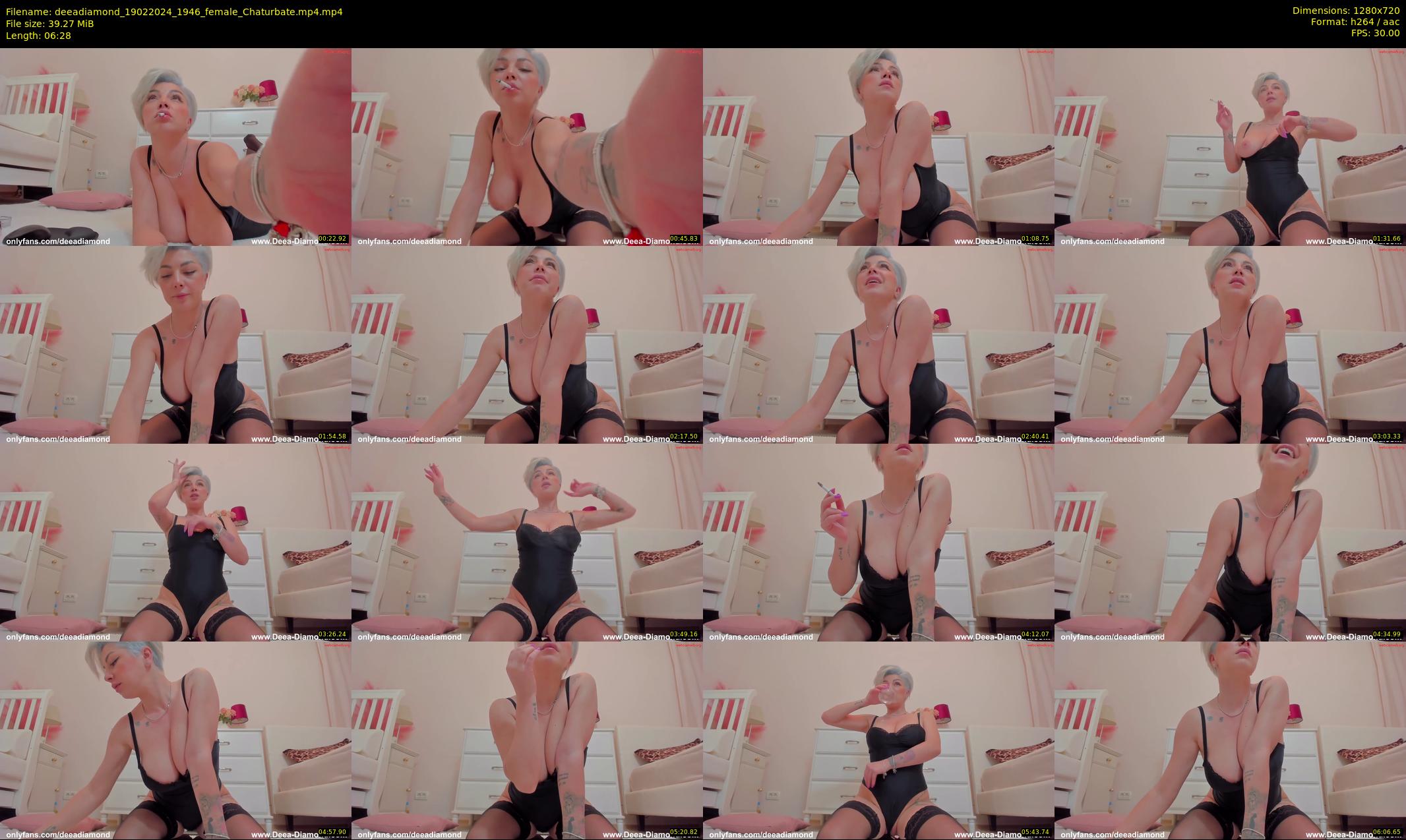 deeadiamond — 7 minute Chaturbate female cam show recording, 720p, Feb 19, 2024