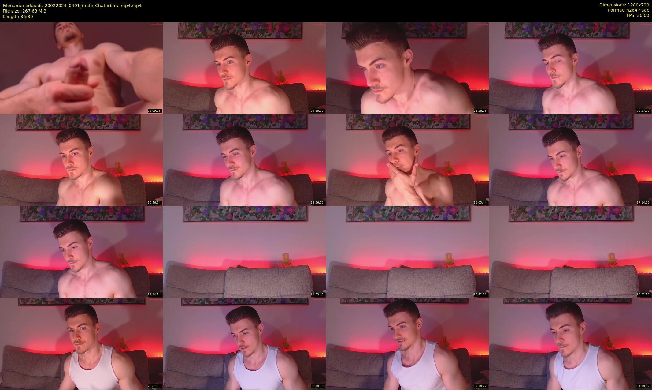 eddieds — 37 minute Chaturbate male cam show recording, 720p, Feb 20, 2024