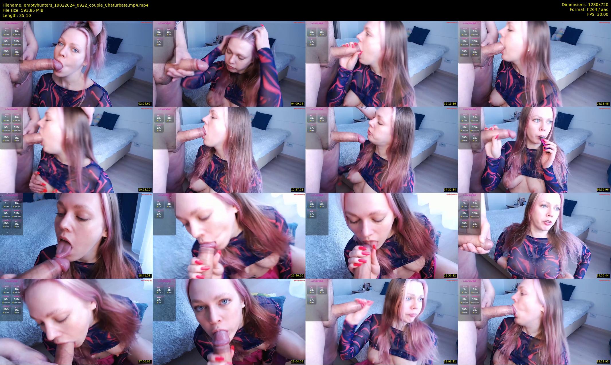 emptyhunters — 36 minute Chaturbate couple cam show recording, 720p, Feb 19, 2024
