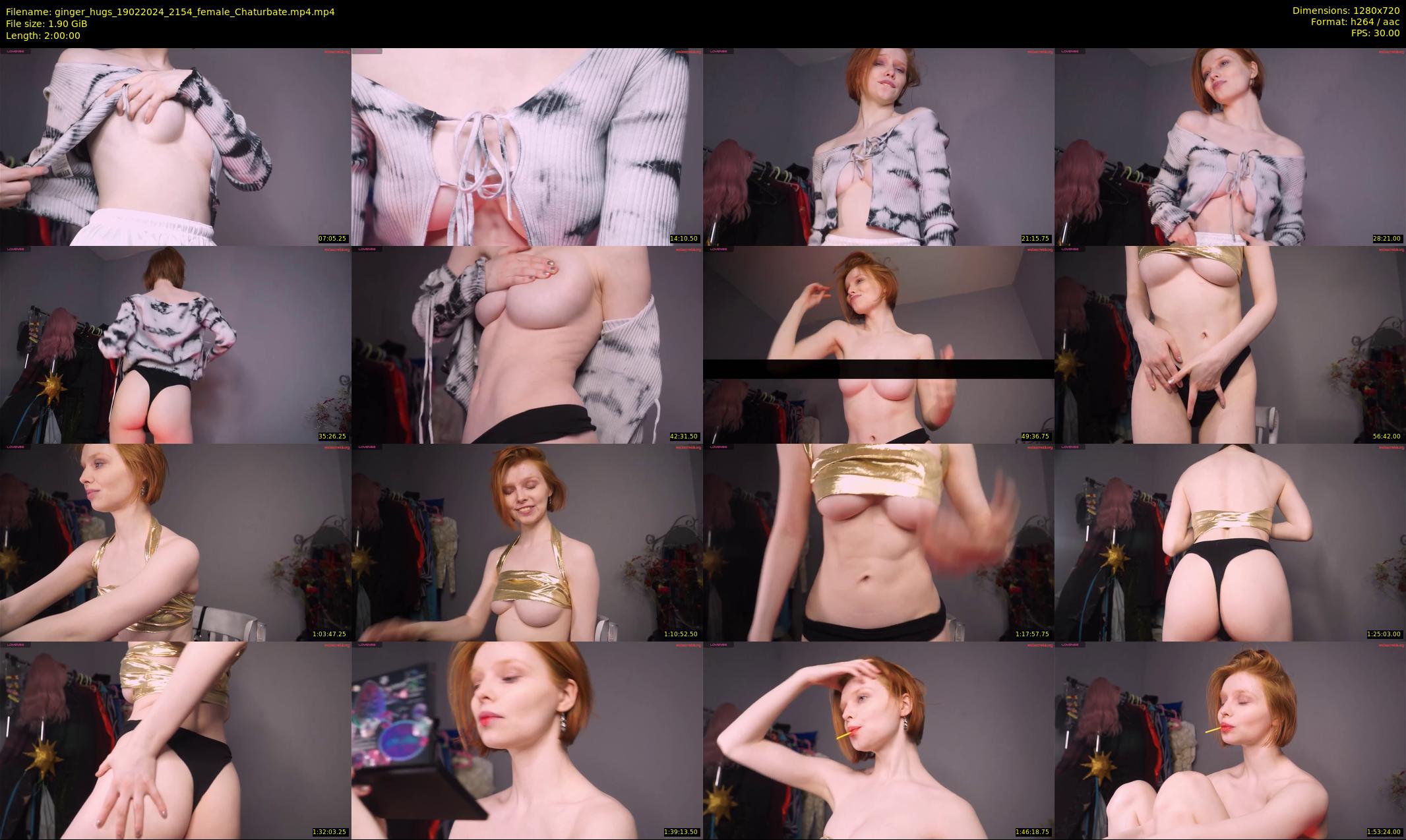ginger_hugs — 120 minute Chaturbate female cam show recording, 720p, Feb 19, 2024