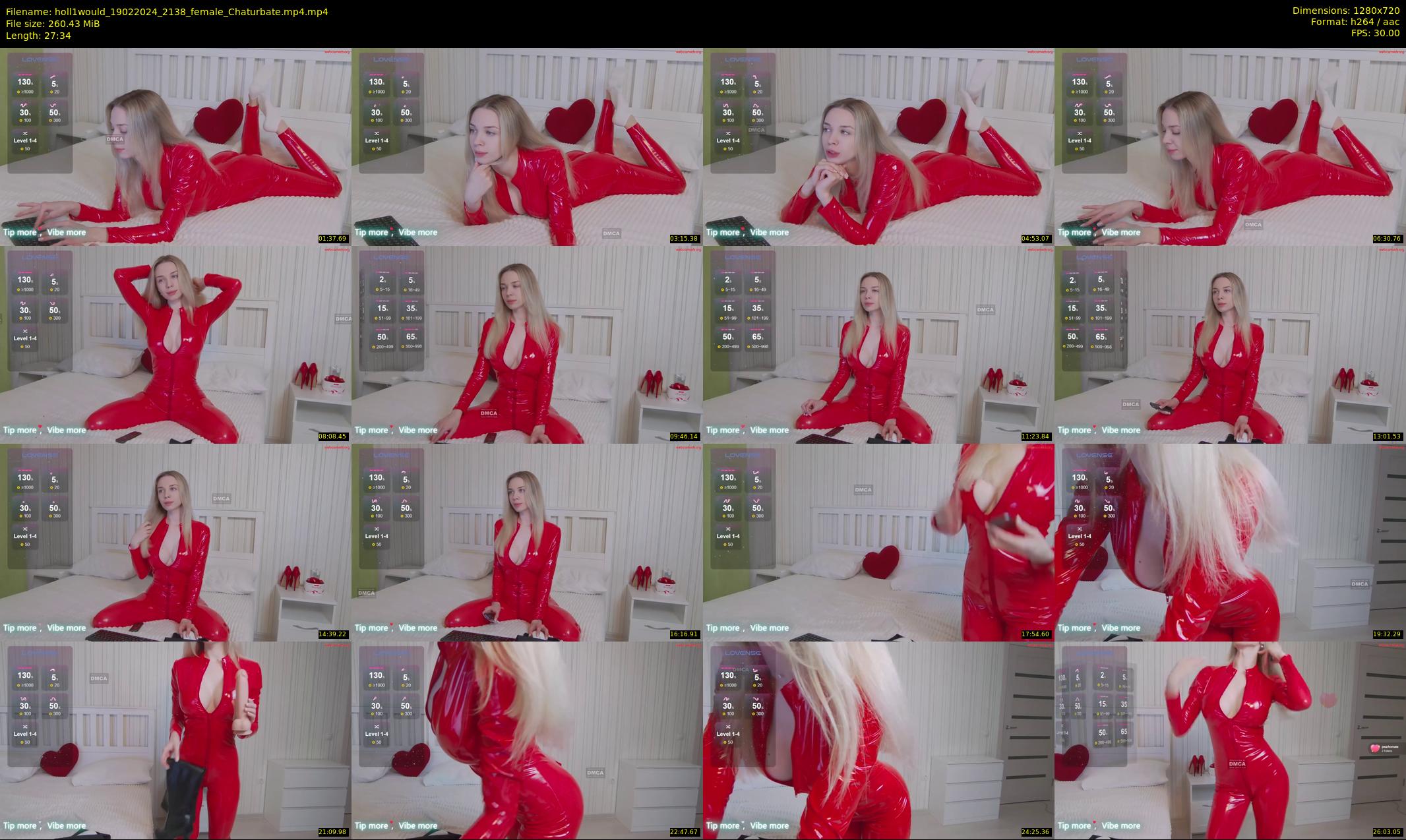 holl1would — 28 minute Chaturbate female cam show recording, 720p, Feb 19, 2024