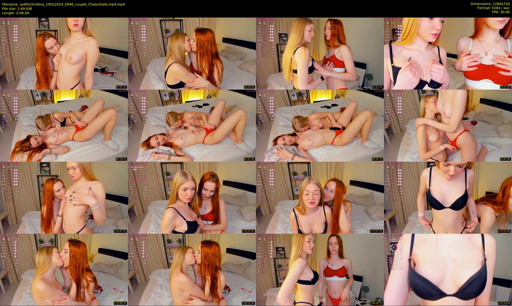 judithchristina — 120 minute Chaturbate female cam show recording, 720p, Feb 19, 2024