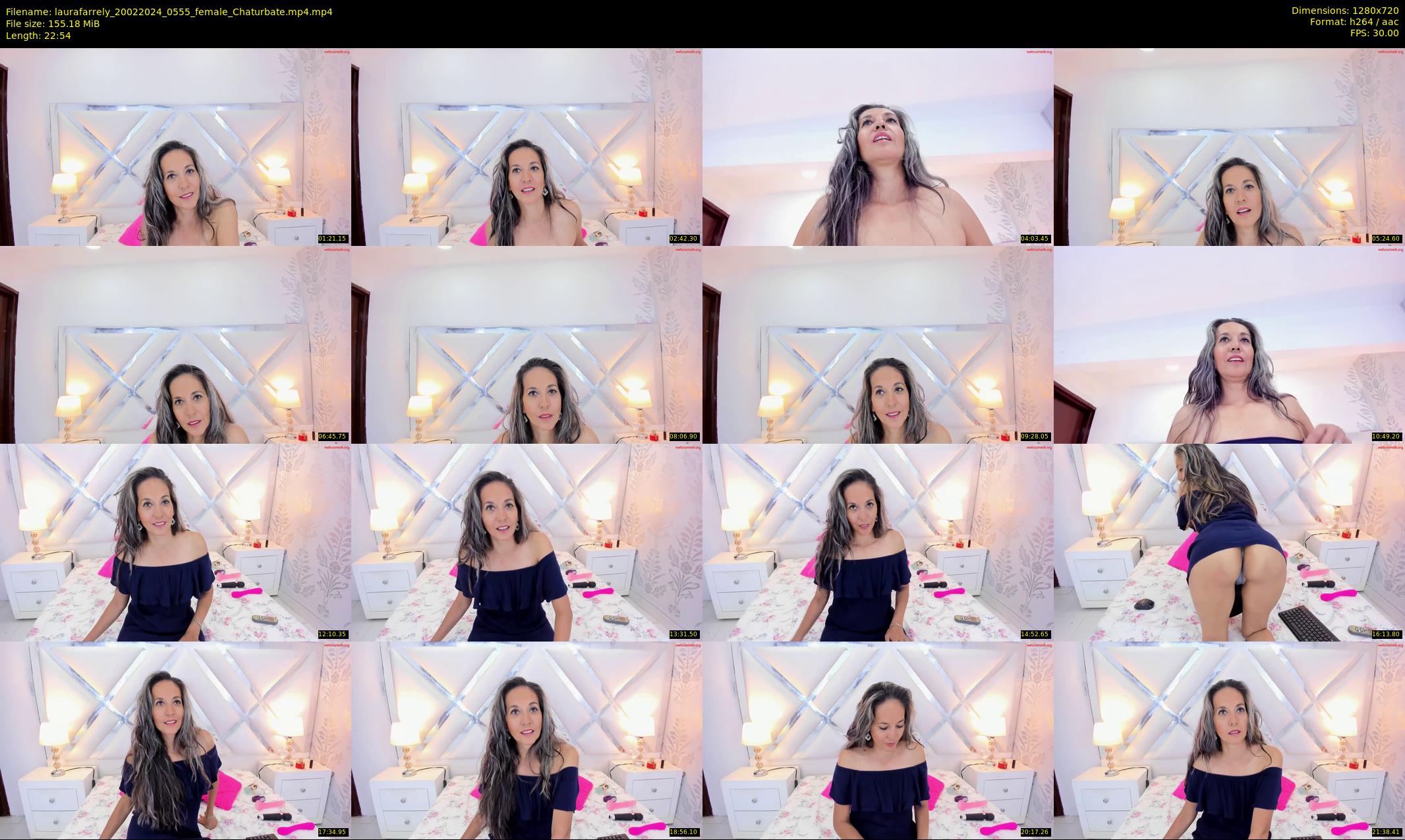 laurafarrely — 23 minute Chaturbate female cam show recording, 720p, Feb 20, 2024