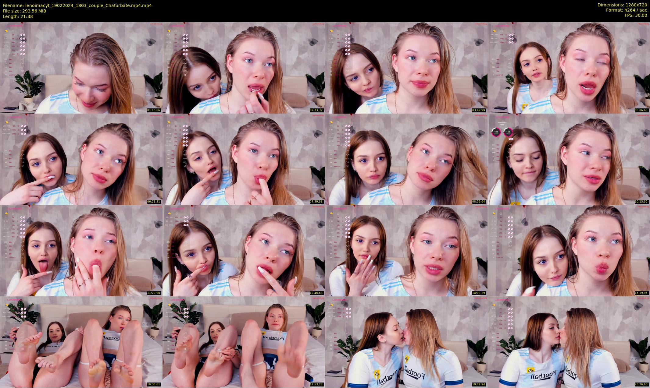 lenoimacyt — 22 minute Chaturbate female cam show recording, 720p, Feb 19, 2024