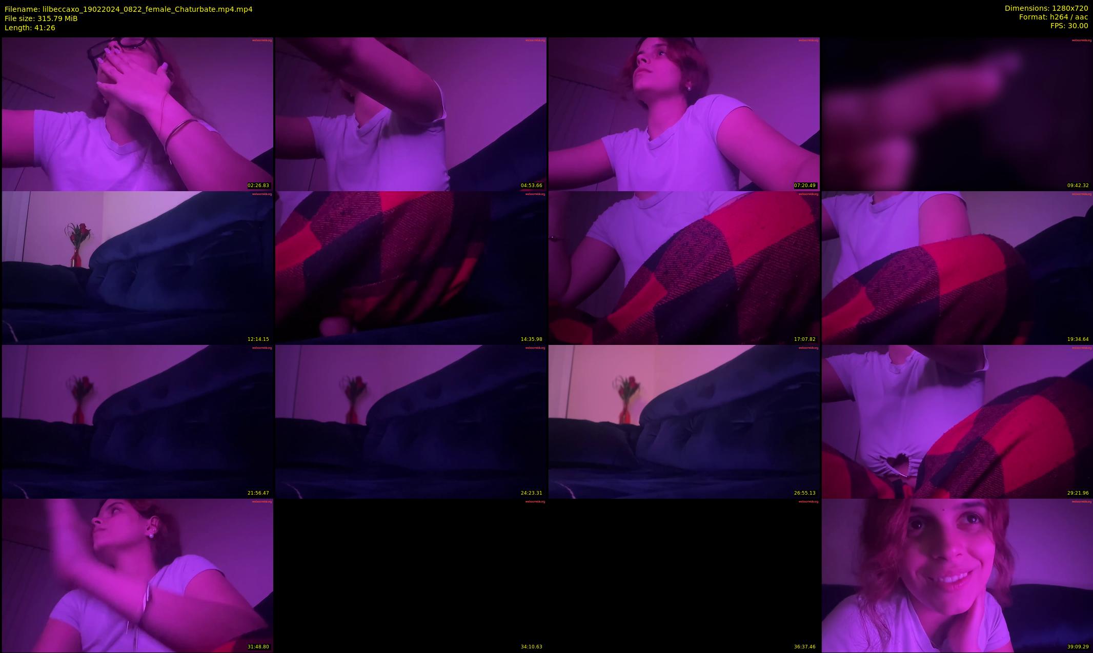 lilbeccaxo — 42 minute Chaturbate female cam show recording, 720p, Feb 19, 2024