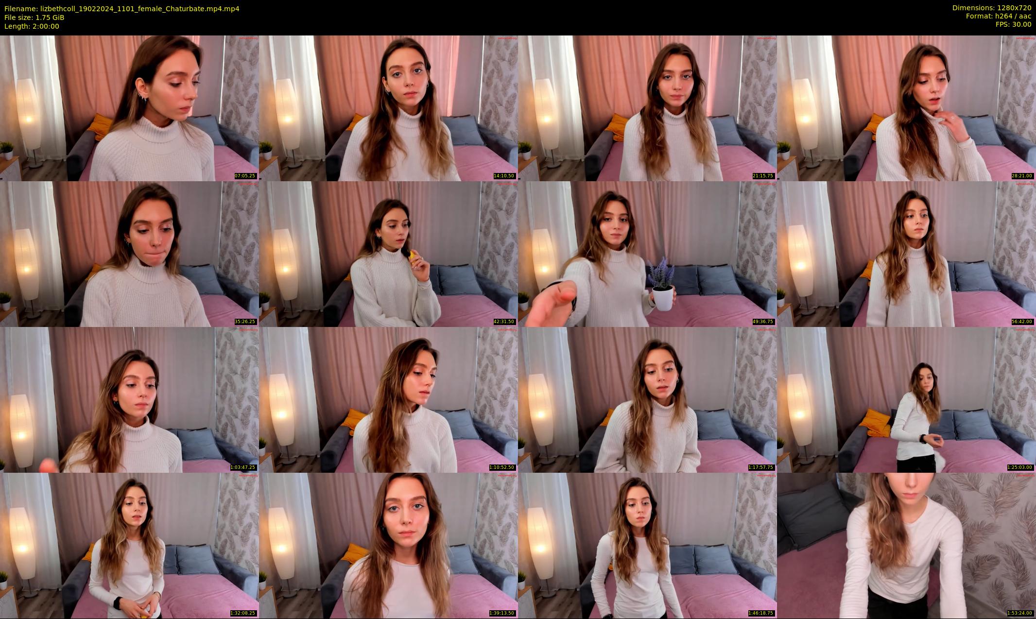 lizbethcoll — 120 minute Chaturbate female cam show recording, 720p, Feb 19, 2024