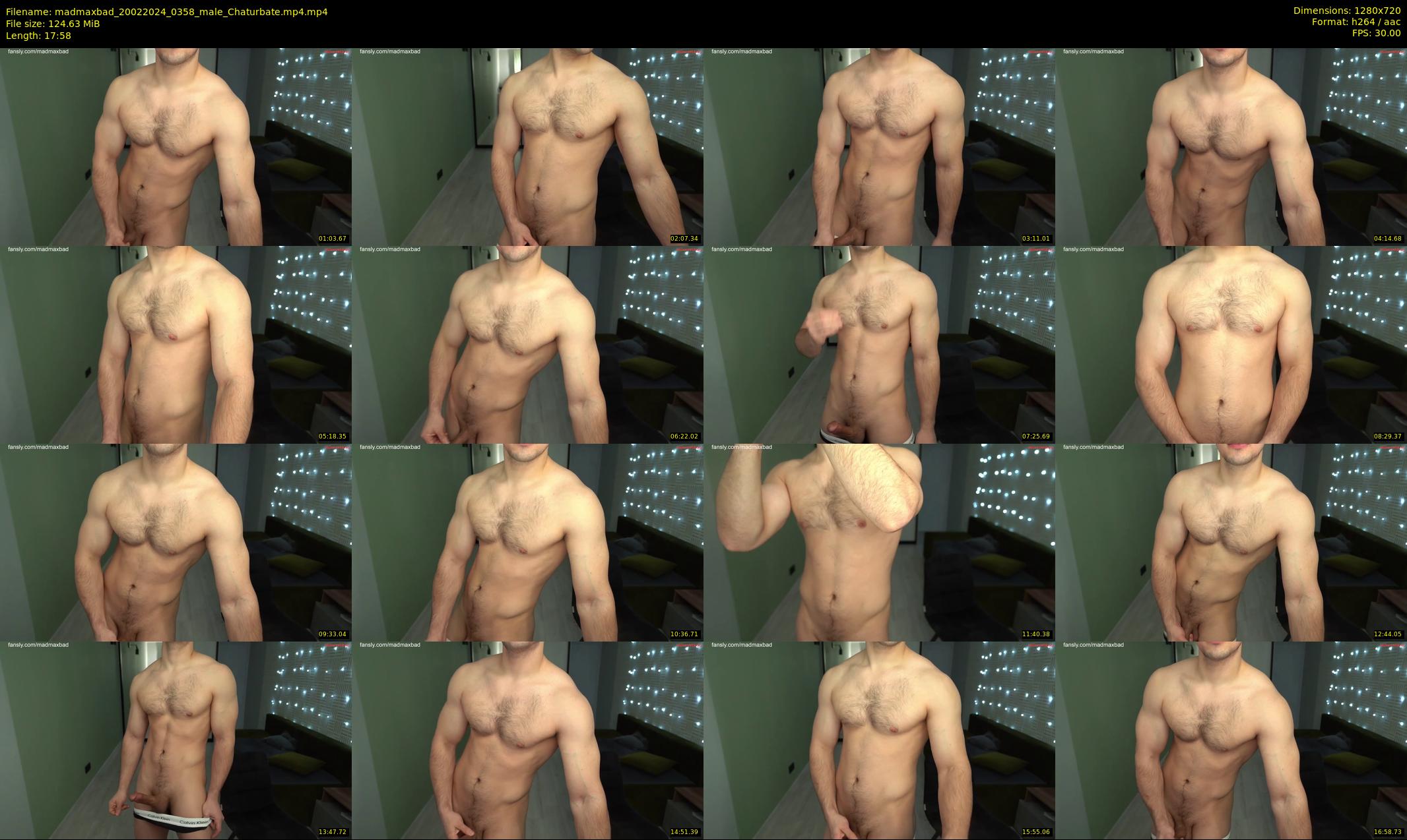 madmaxbad — 18 minute Chaturbate male cam show recording, 720p, Feb 20, 2024