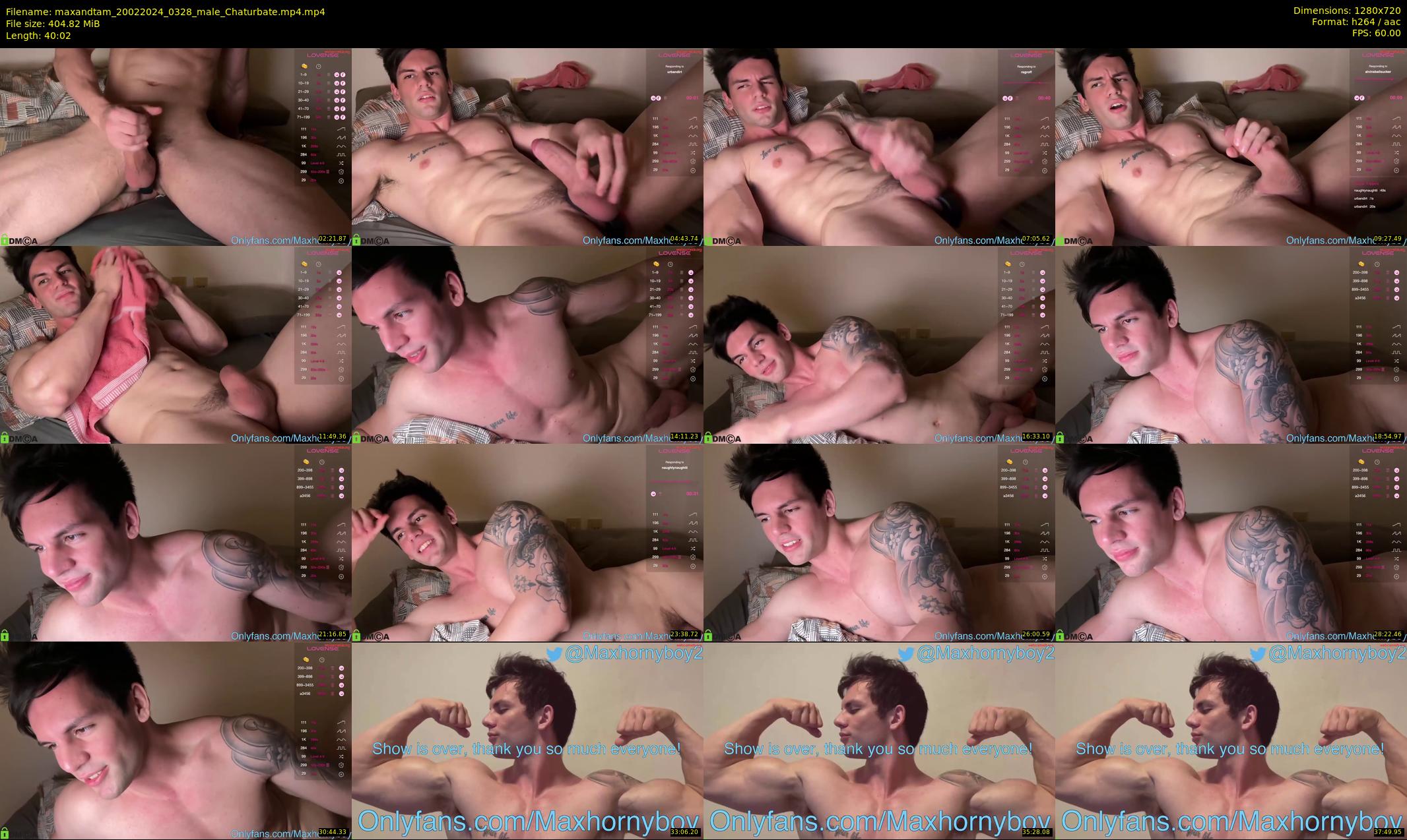maxandtam — 41 minute Chaturbate couple cam show recording, 720p, Feb 20, 2024