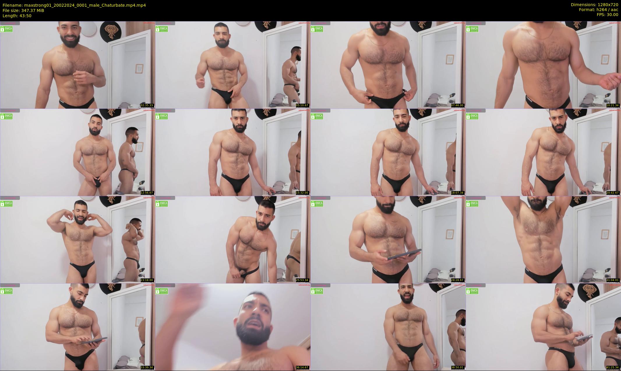 maxstrong01 — 44 minute Chaturbate male cam show recording, 720p, Feb 20, 2024