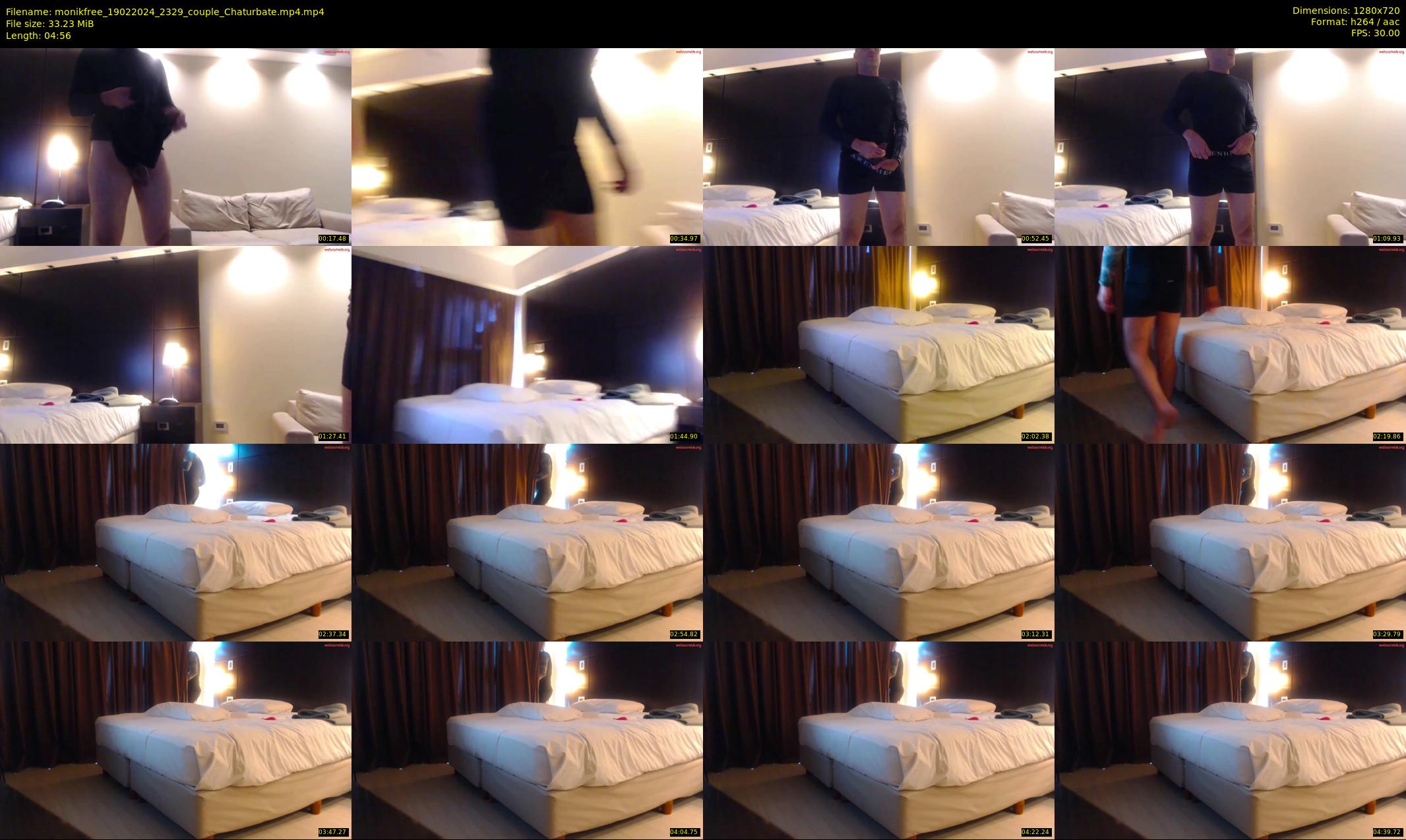 monikfree — 5 minute Chaturbate couple cam show recording, 720p, Feb 19, 2024