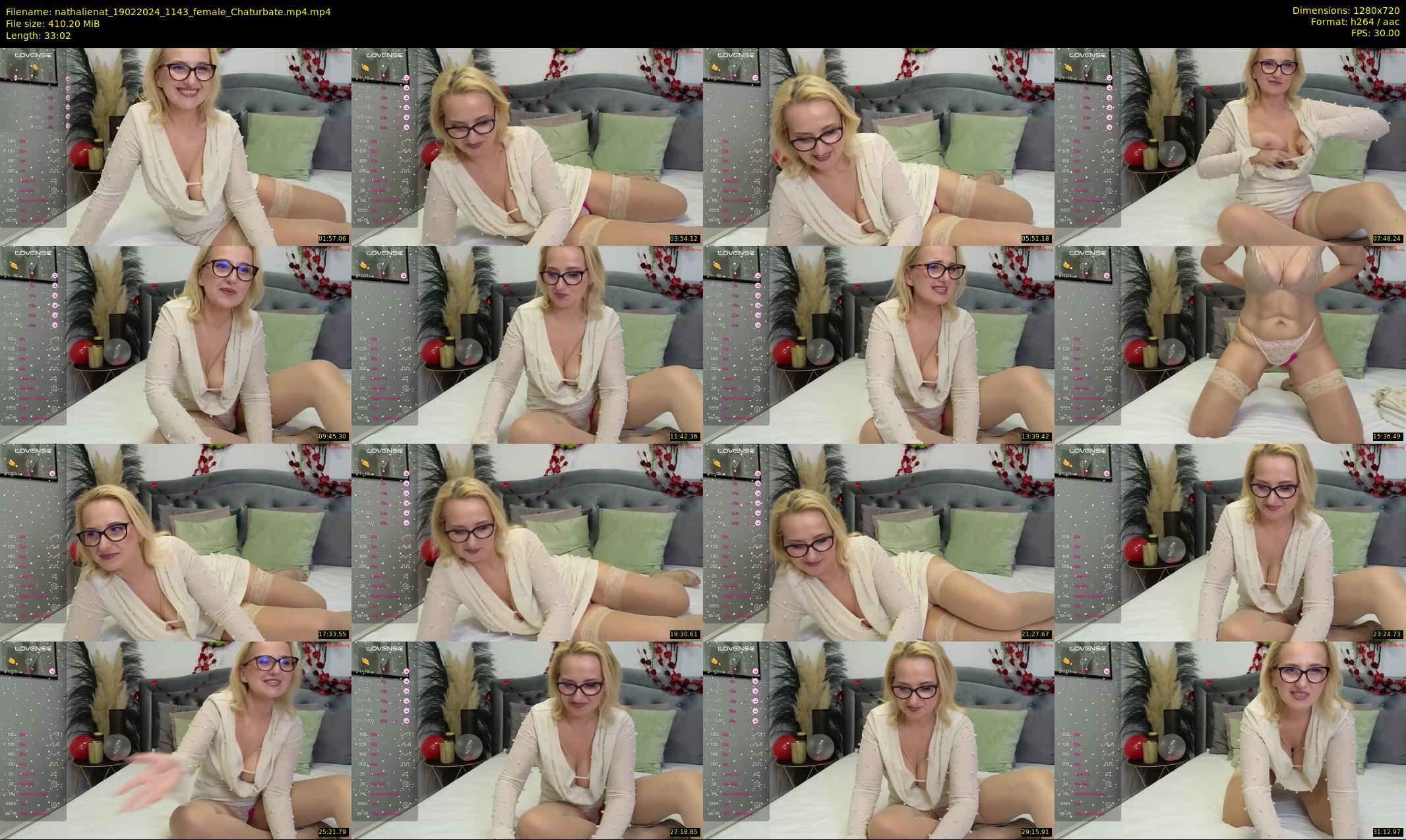 nathalienat — 34 minute Chaturbate female cam show recording, 720p, Feb 19, 2024