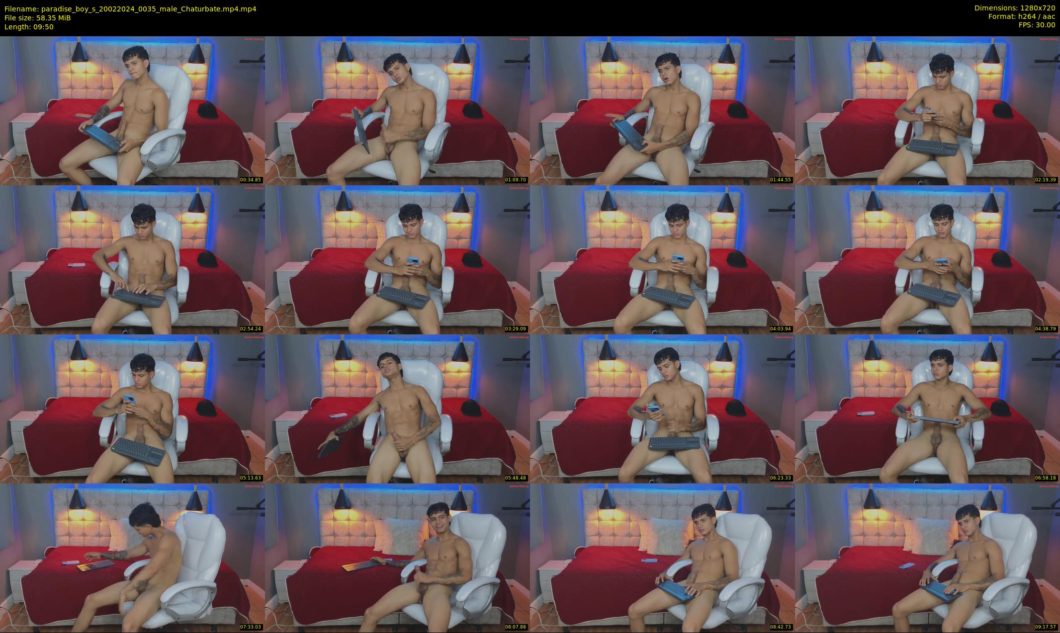 paradise_boy_s — 10 minute Chaturbate male cam show recording, 720p, Feb 20, 2024