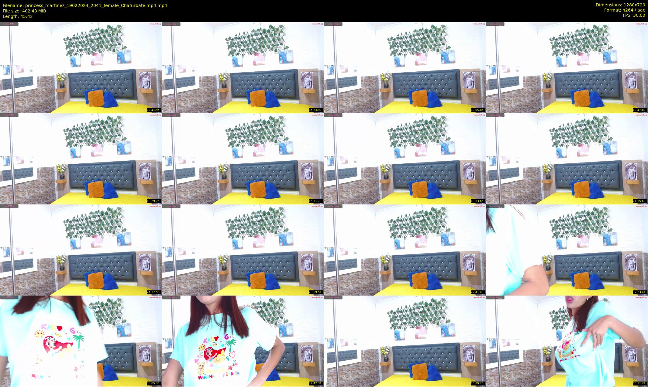 princess_martinez — 46 minute Chaturbate female cam show recording, 720p, Feb 19, 2024