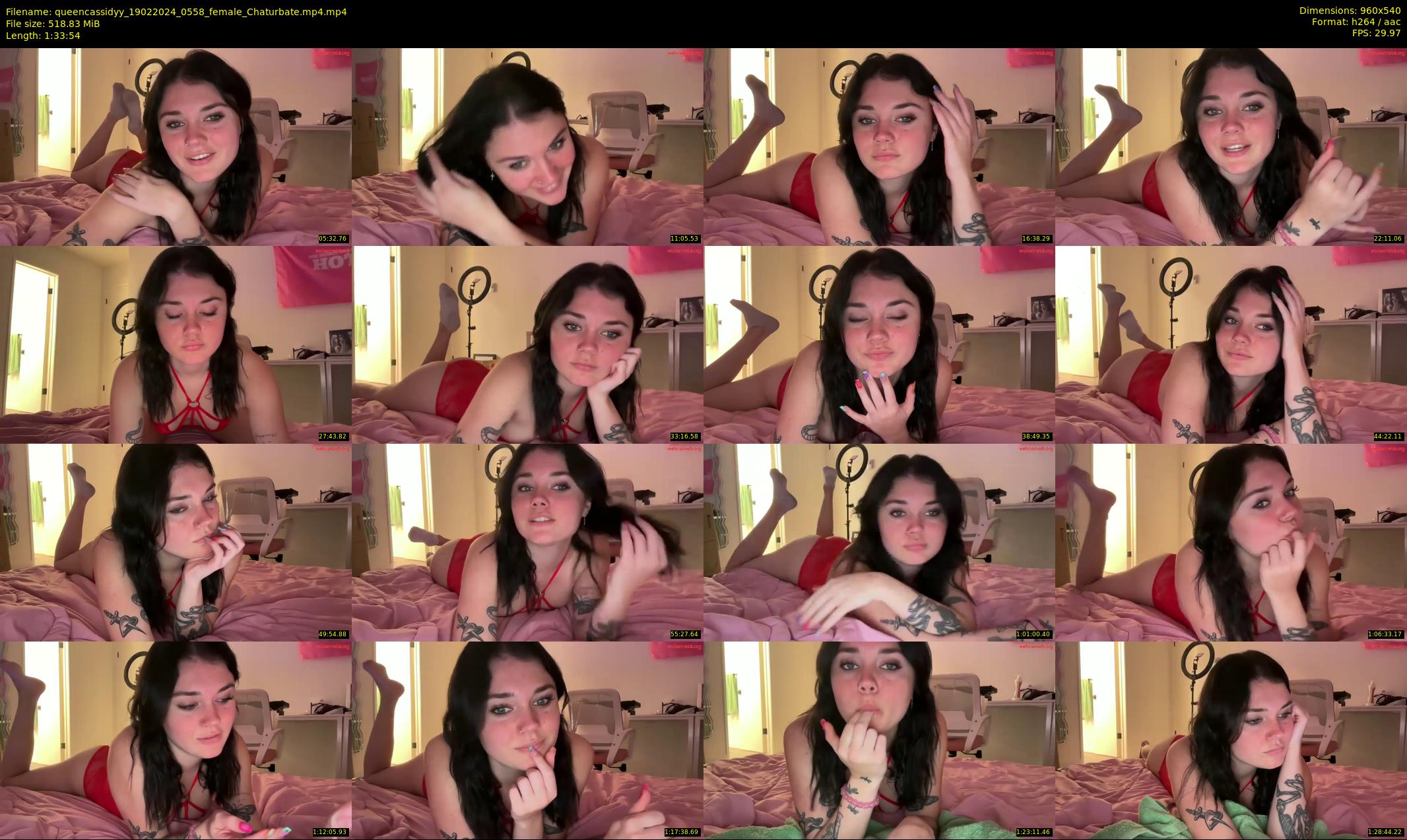 queencassidyy — 94 minute Chaturbate female cam show recording, 480p, Feb 19, 2024