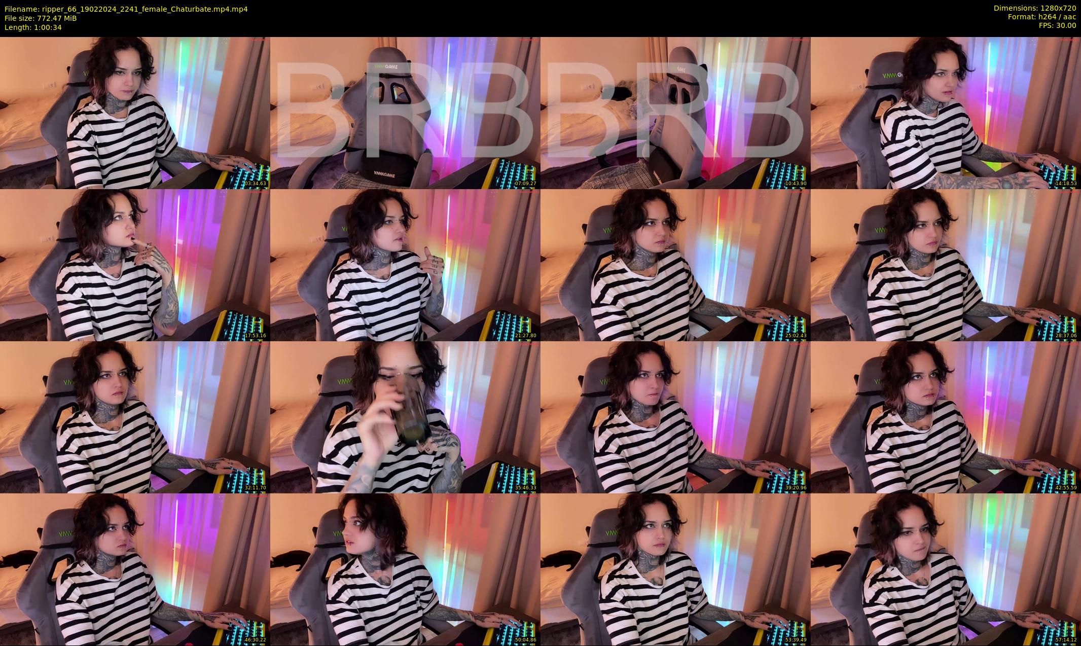 ripper_66 — 61 minute Chaturbate female cam show recording, 720p, Feb 19, 2024