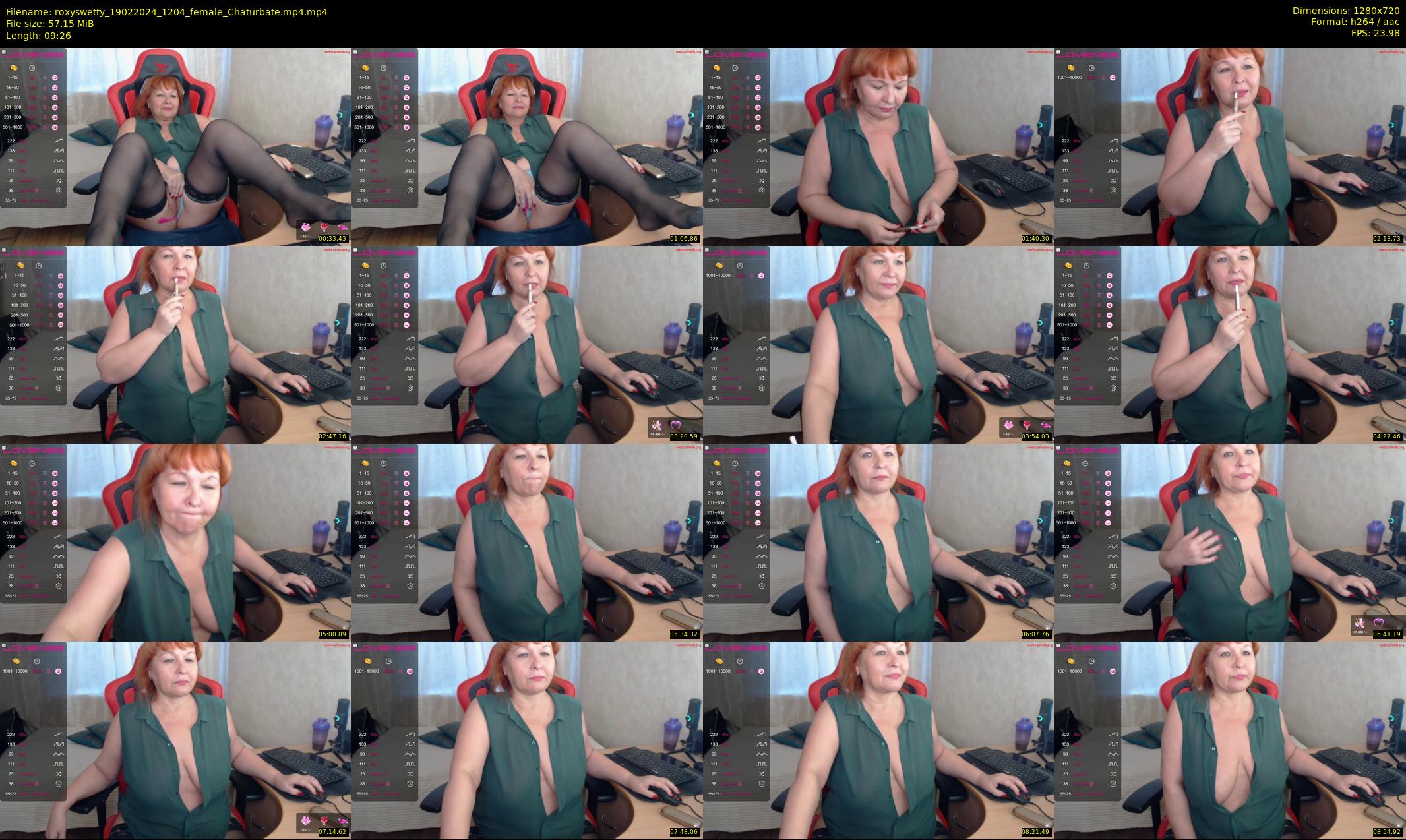 roxyswetty — 10 minute Chaturbate female cam show recording, 720p, Feb 19, 2024