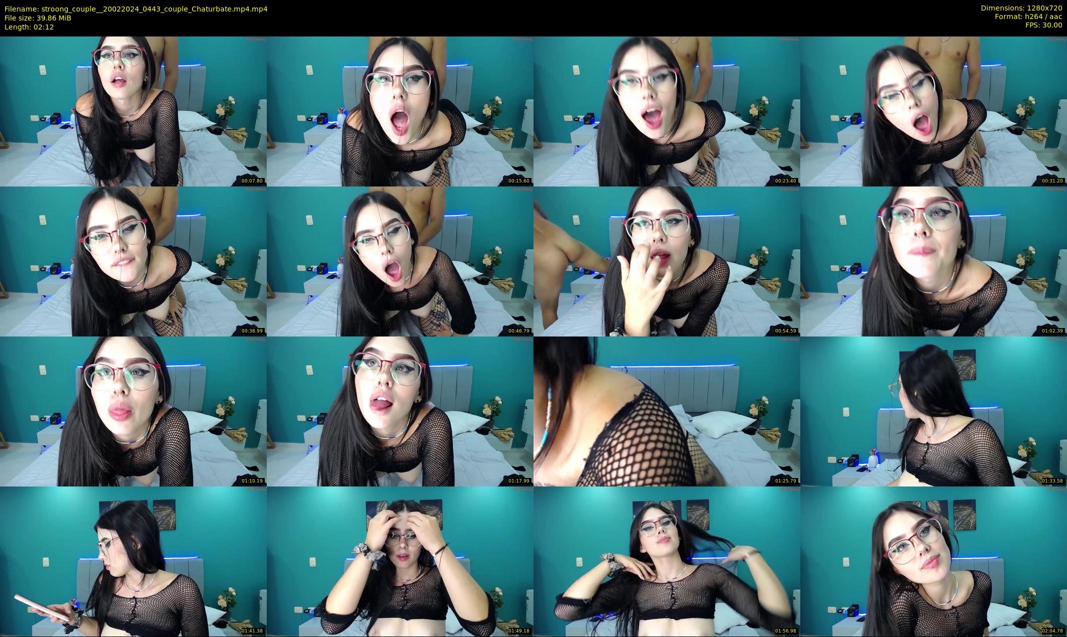 stroong_couple_ — 3 minute Chaturbate couple cam show recording, 720p, Feb 20, 2024