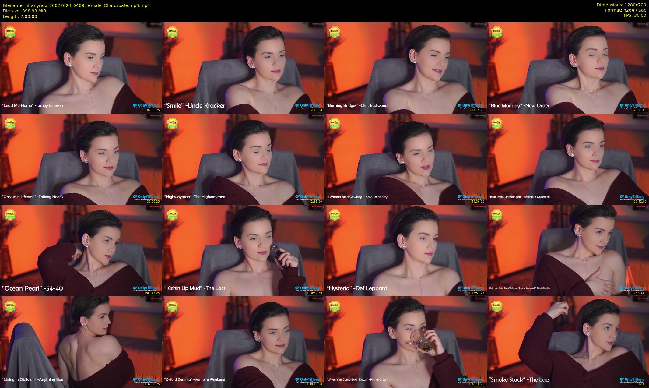 tiffanyriox — 120 minute Chaturbate female cam show recording, 720p, Feb 20, 2024