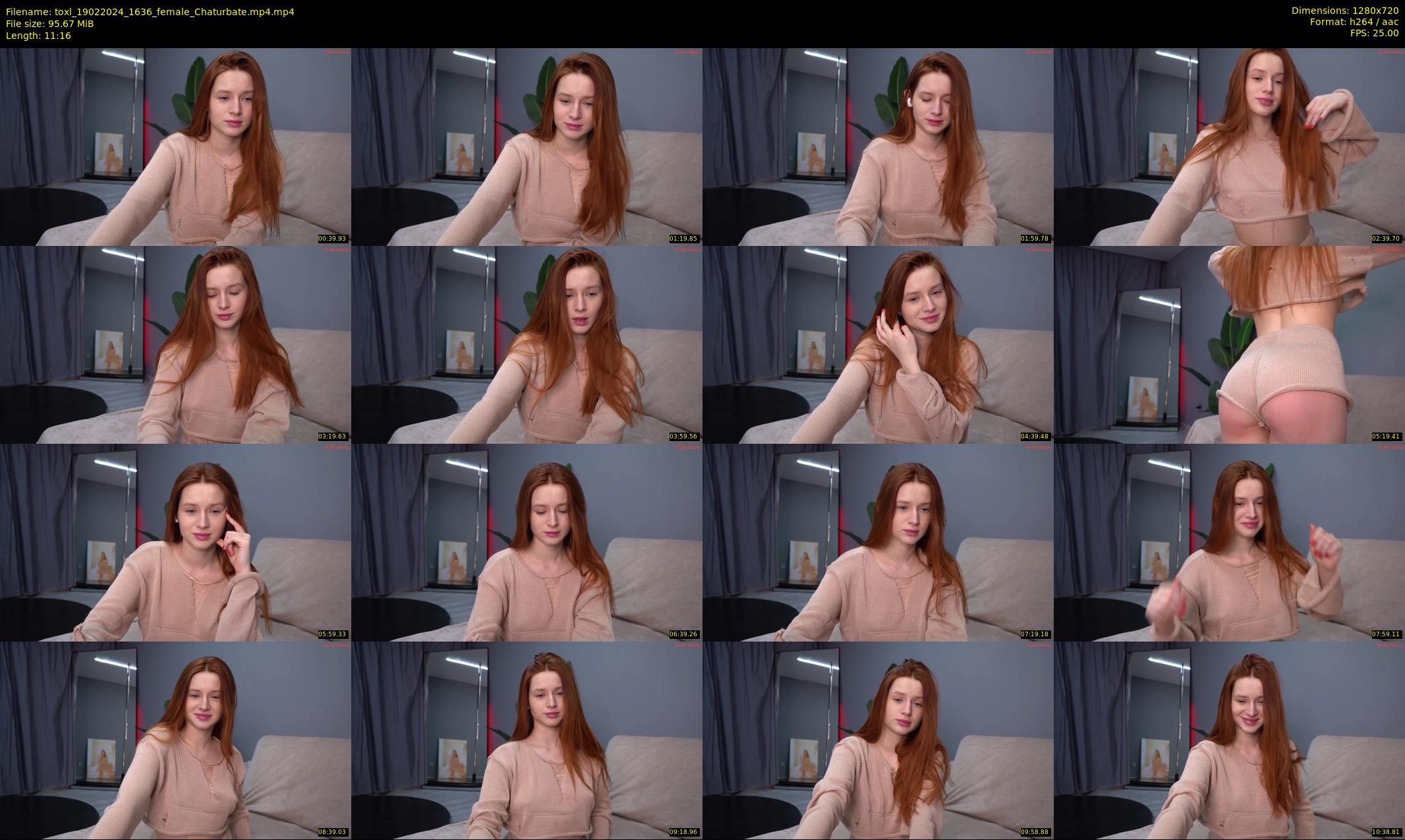 toxl — 12 minute Chaturbate female cam show recording, 720p, Feb 19, 2024