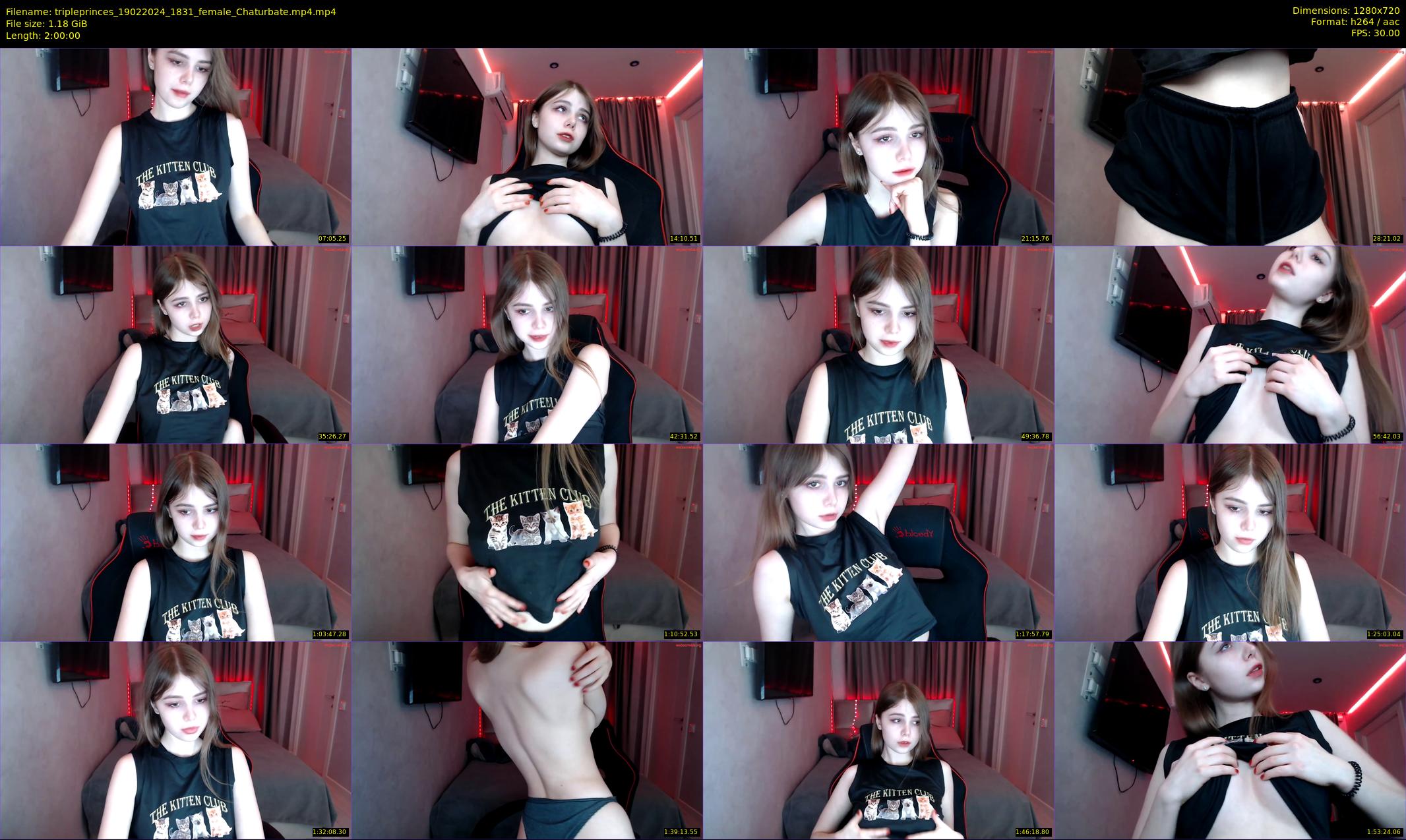 tripleprinces — 120 minute Chaturbate female cam show recording, 720p, Feb 19, 2024