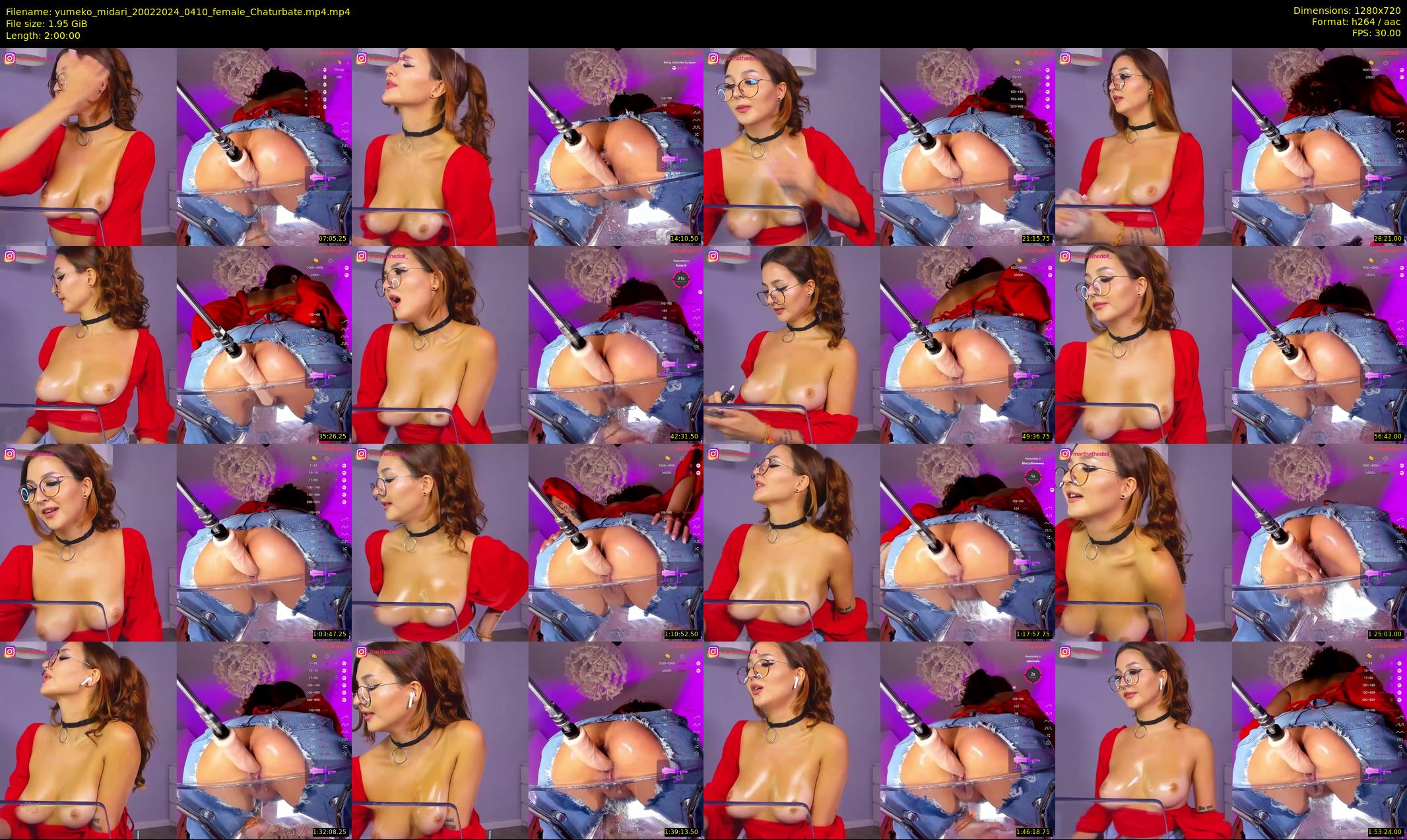 yumeko_midari — 120 minute Chaturbate female cam show recording, 720p, Feb 20, 2024