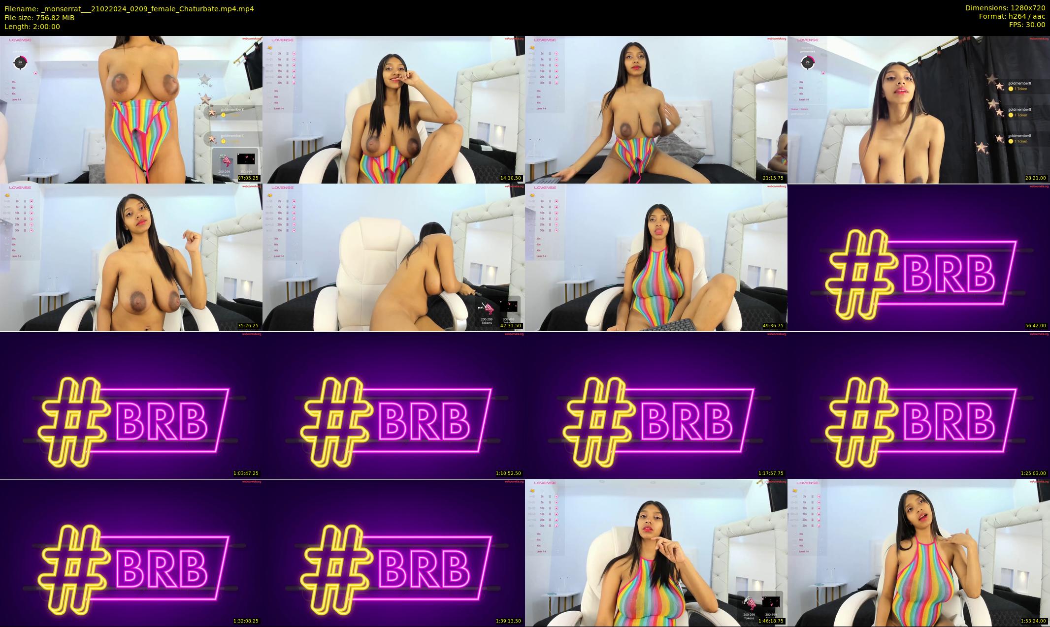 _monserrat__ — 120 minute Chaturbate female cam show recording, 720p, Feb 21, 2024