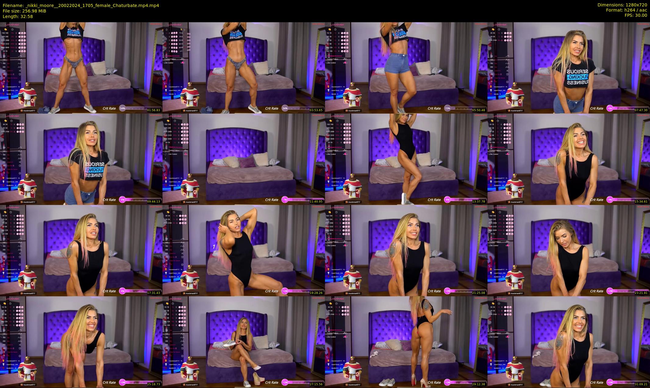_nikki_moore_ — 33 minute Chaturbate female cam show recording, 720p, Feb 20, 2024