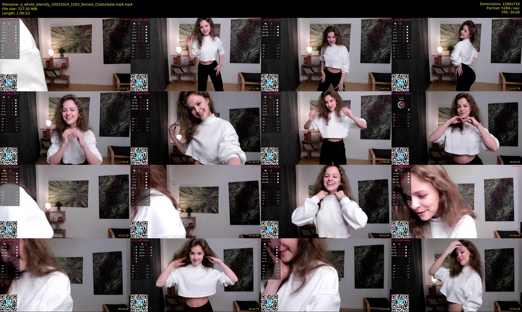 a_whole_eternity — 61 minute Chaturbate female cam show recording, 720p, Feb 20, 2024
