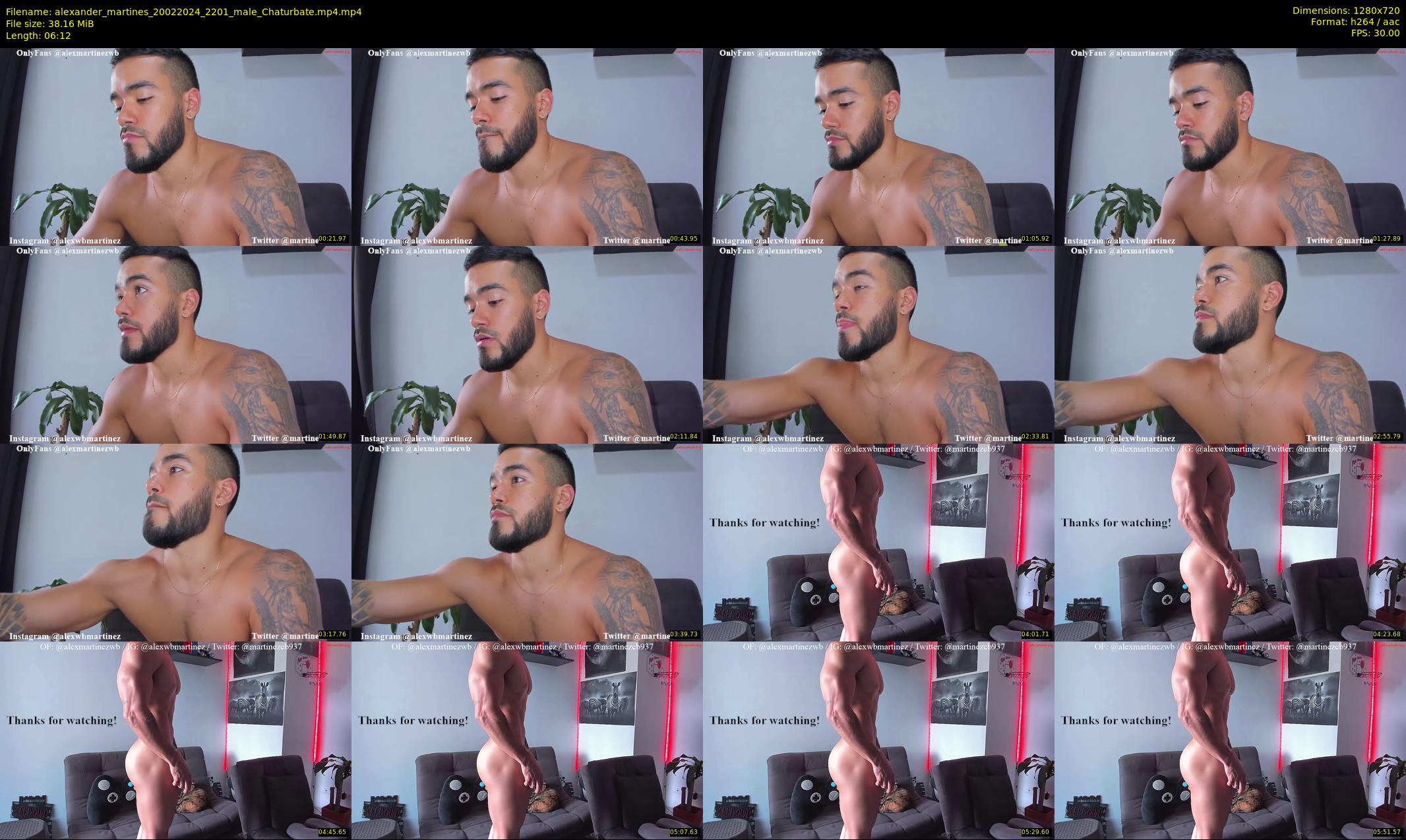 alexander_martines — 7 minute Chaturbate male cam show recording, 720p, Feb 20, 2024