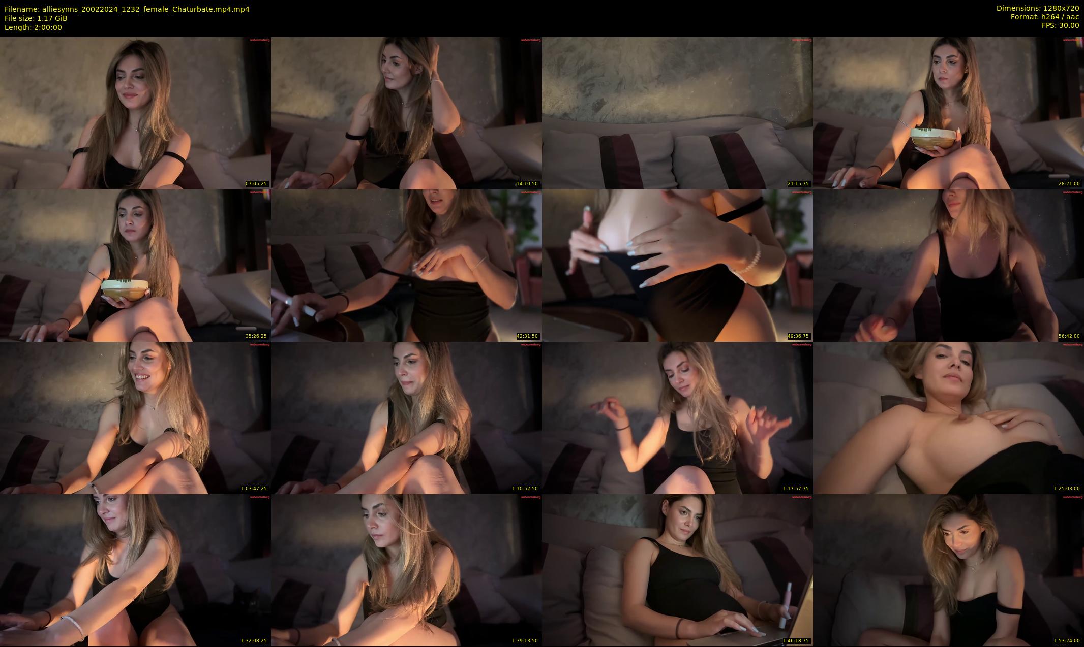 alliesynns — 120 minute Chaturbate female cam show recording, 720p, Feb 20, 2024