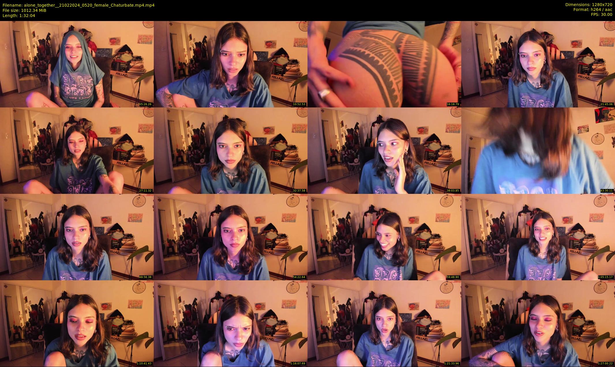 alone_together_ — 93 minute Chaturbate female cam show recording, 720p, Feb 21, 2024