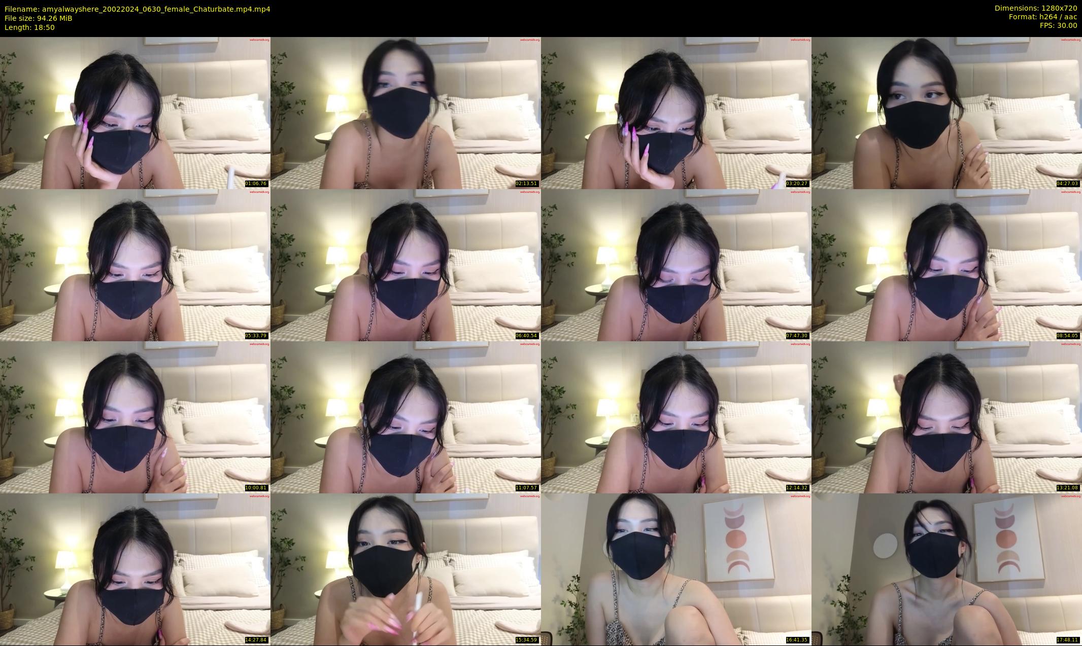amyalwayshere — 19 minute Chaturbate female cam show recording, 720p, Feb 20, 2024