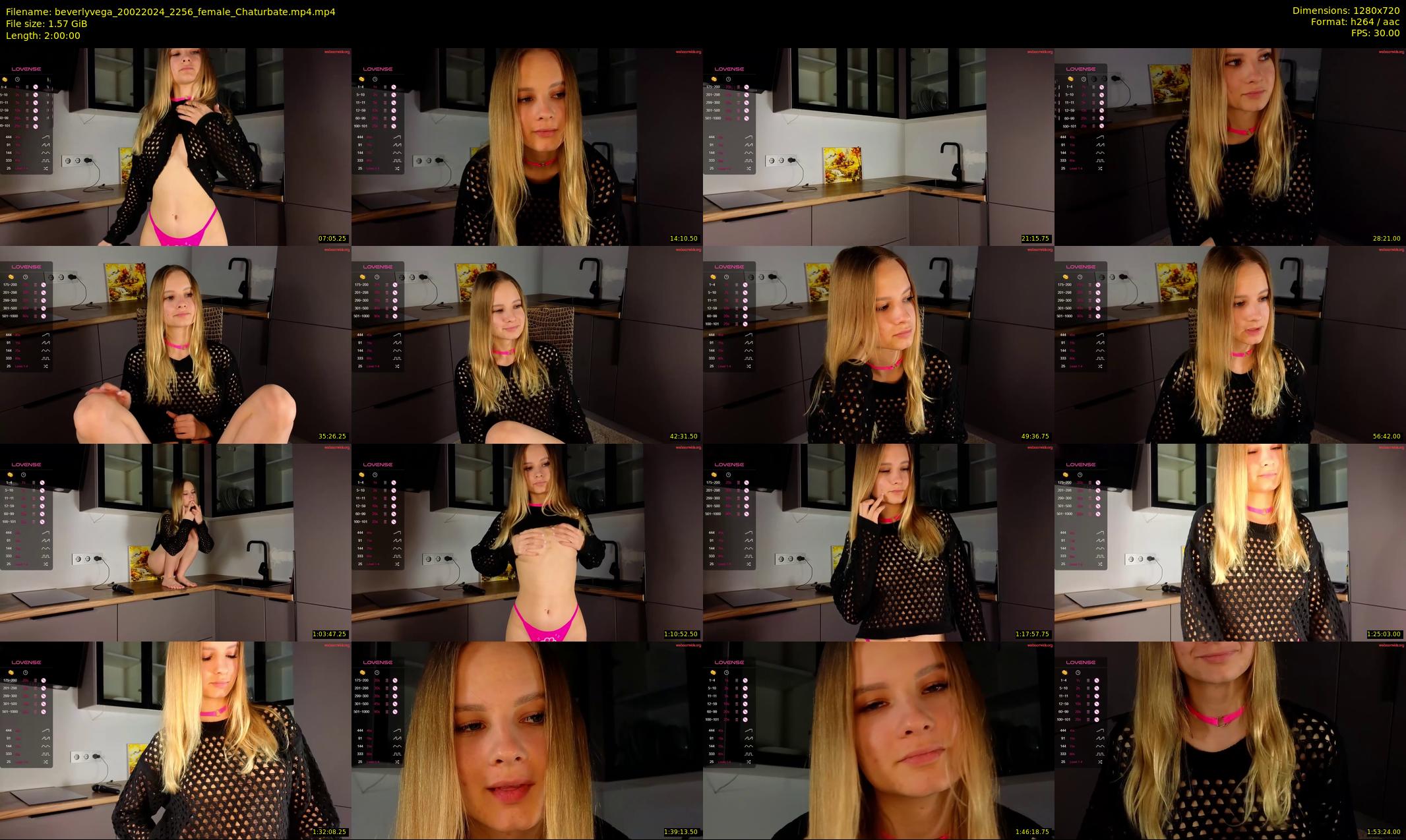beverlyvega — 120 minute Chaturbate couple cam show recording, 720p, Feb 20, 2024